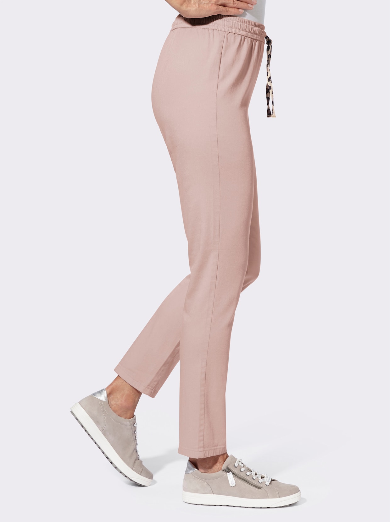 comfortbroek - poudre