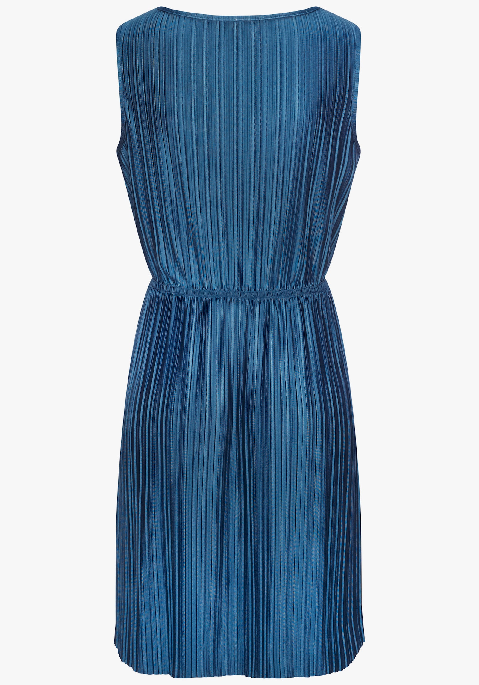 LASCANA Plisseekleid - dunkelblau