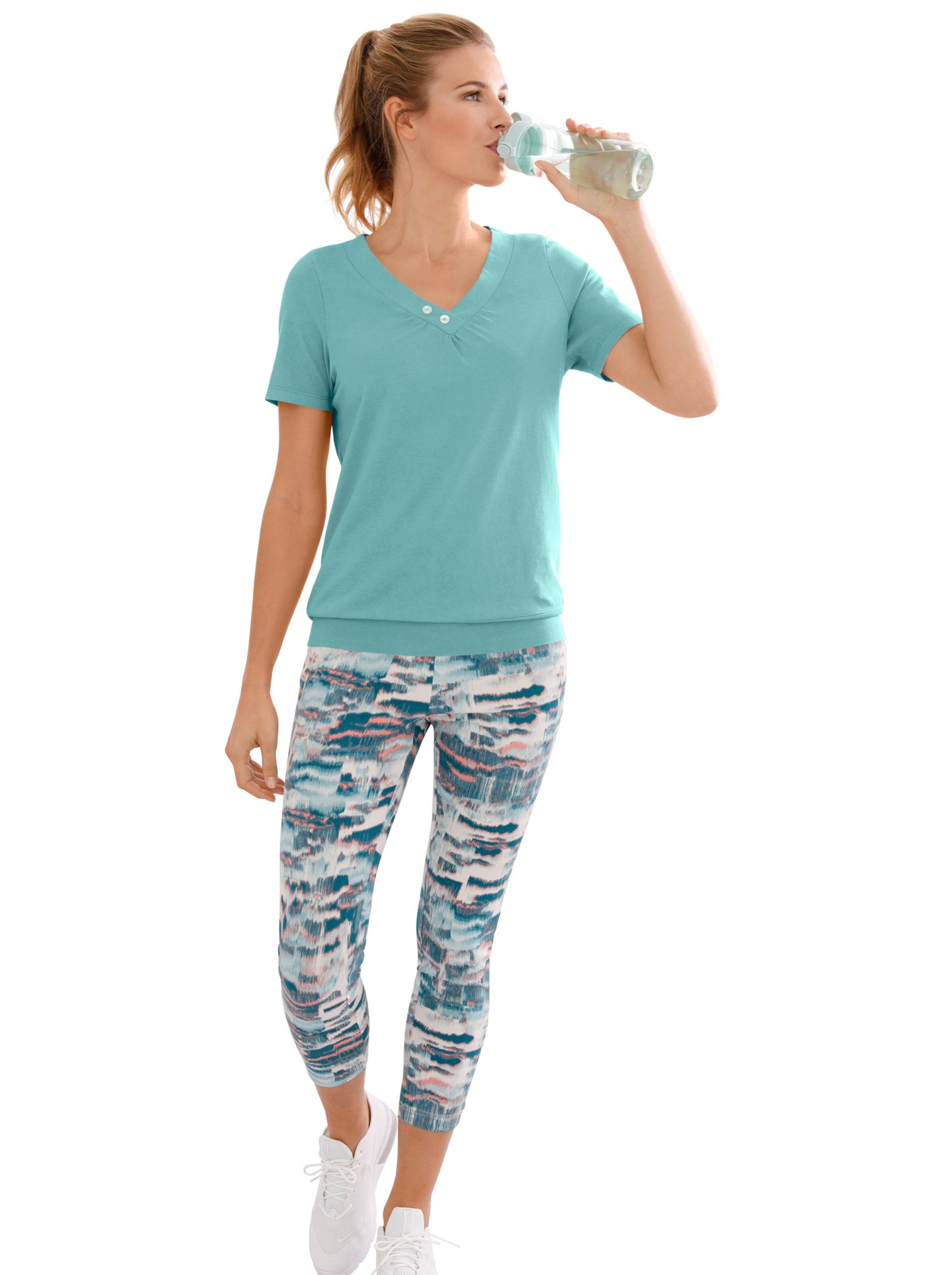 Freizeitshirt - türkis