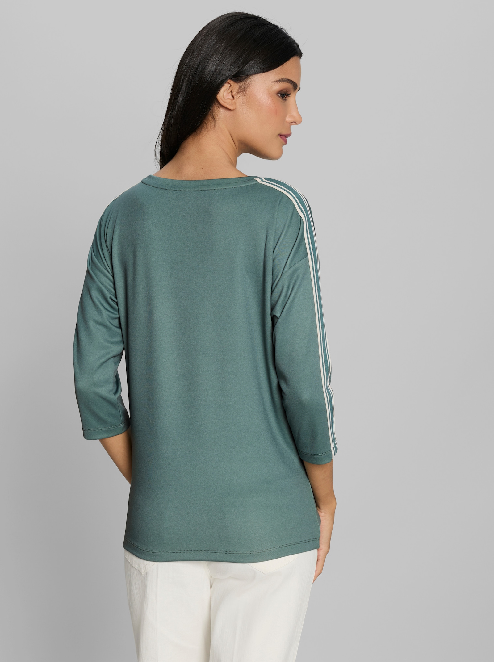 heine Sweatshirt mit Modal - jade