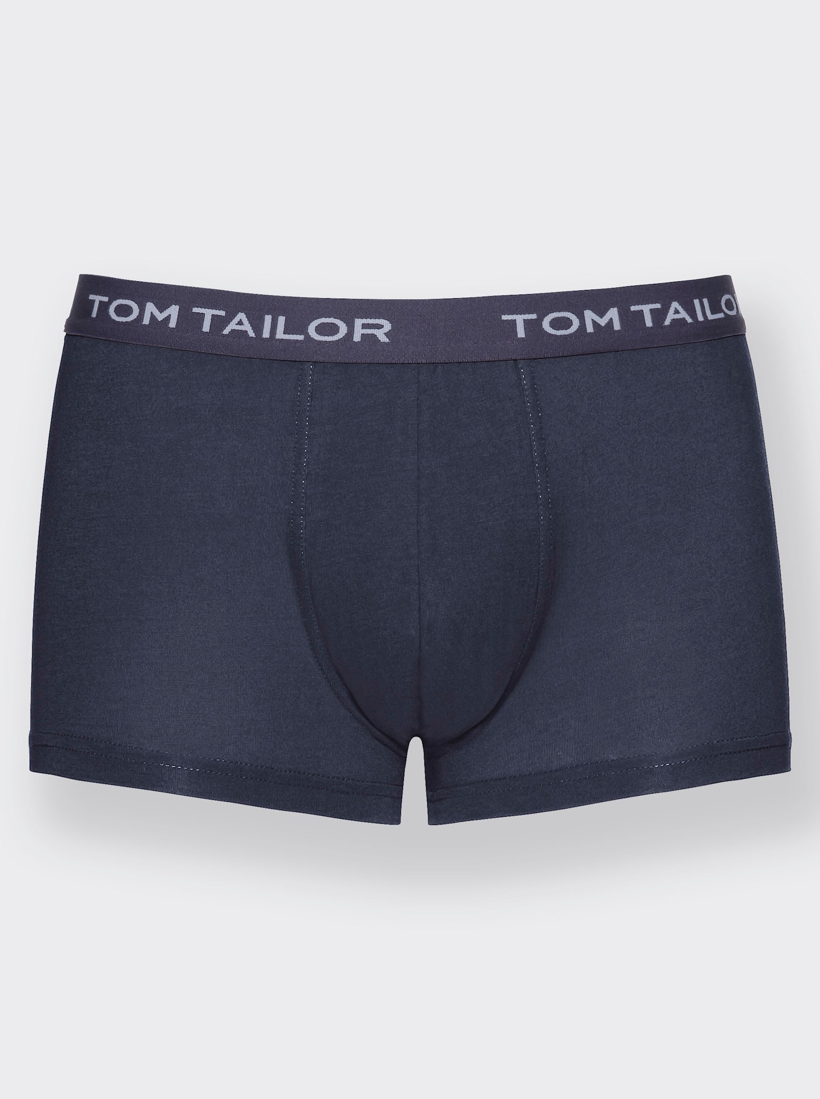 TOM TAILOR Boxerky - námořnická modrá + červená + šedá-melír