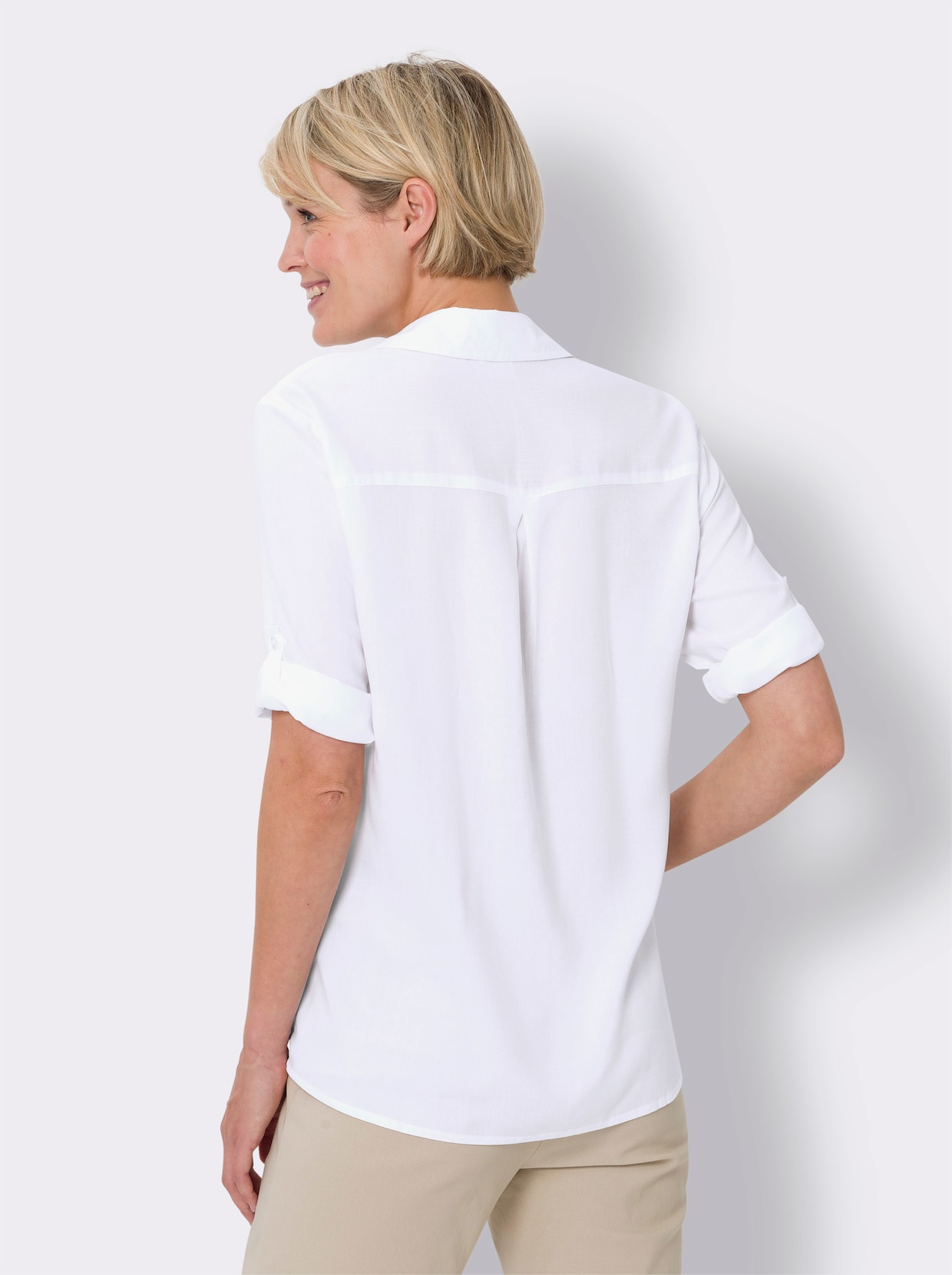 Comfortabele blouse - wit