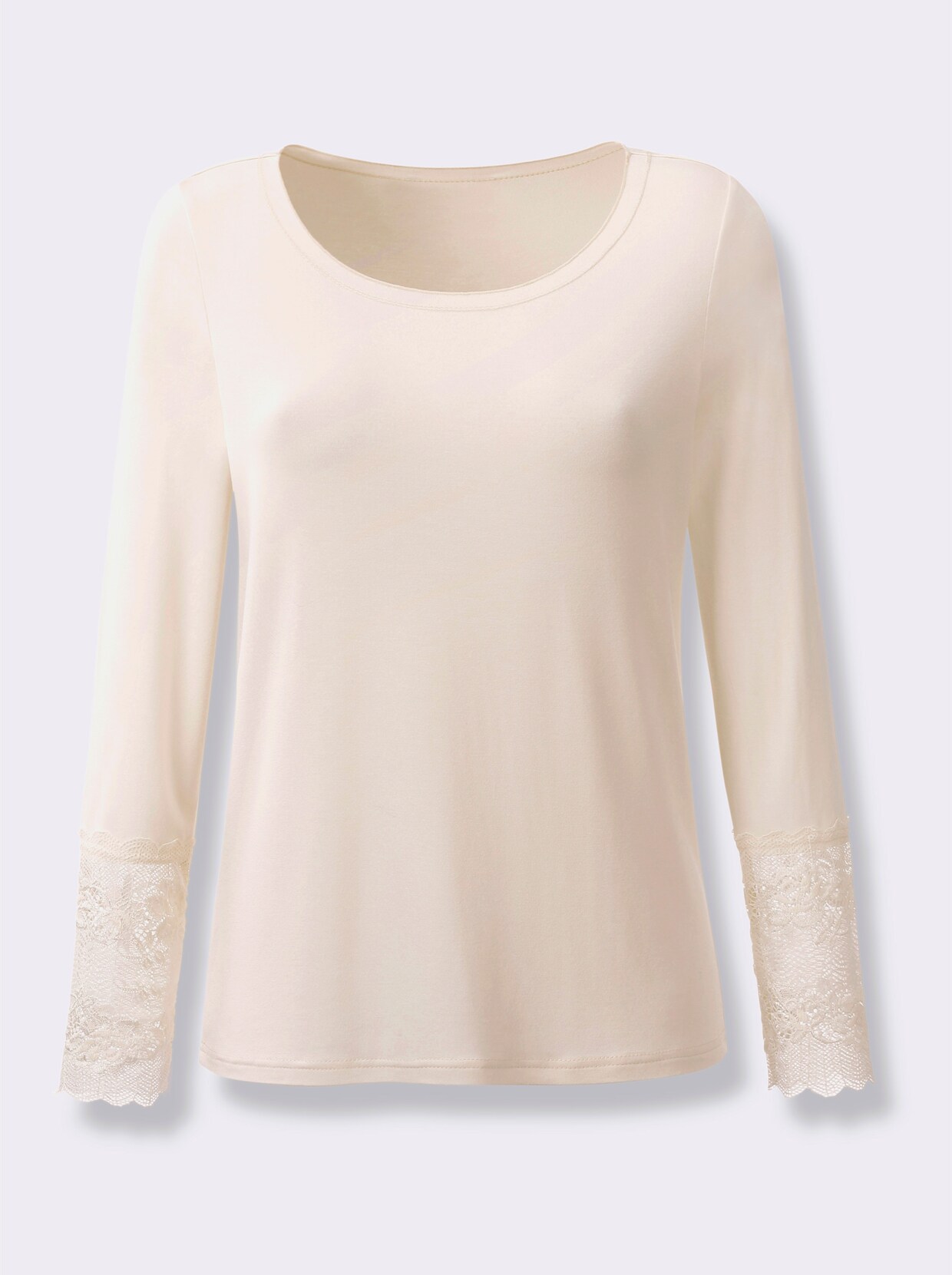 heine Shirt met lange mouwen - champagne