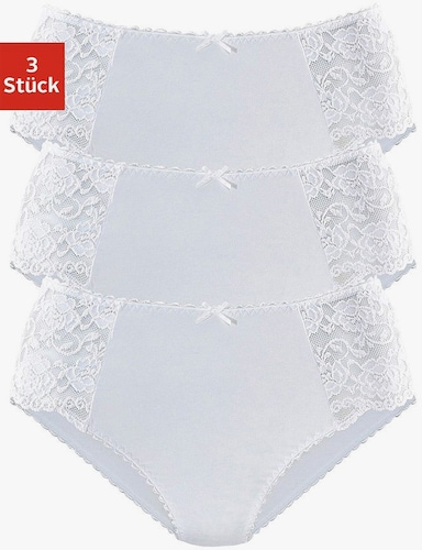 petite fleur Hüftslip - weiss