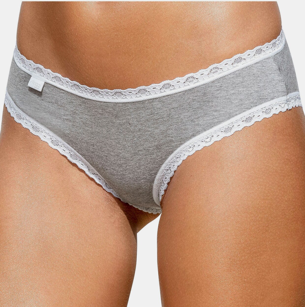 Sloggi Panty - weiß, grau, rosé