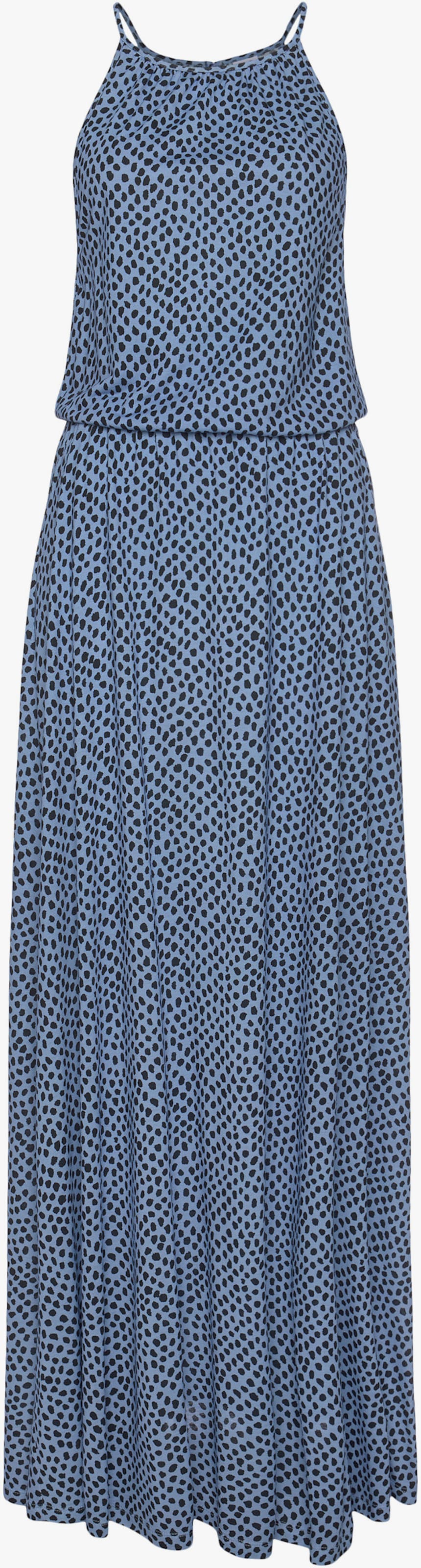 LASCANA Maxi-jurk - blauw/marine geprint