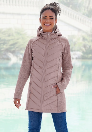 Vivance Steppjacke - altrosa