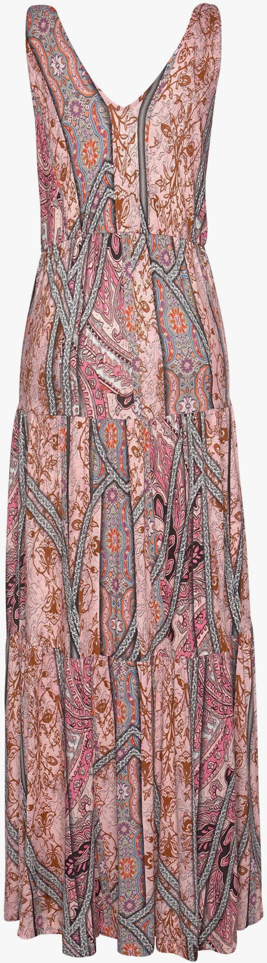 Buffalo Maxikleid - rosa-bedruckt