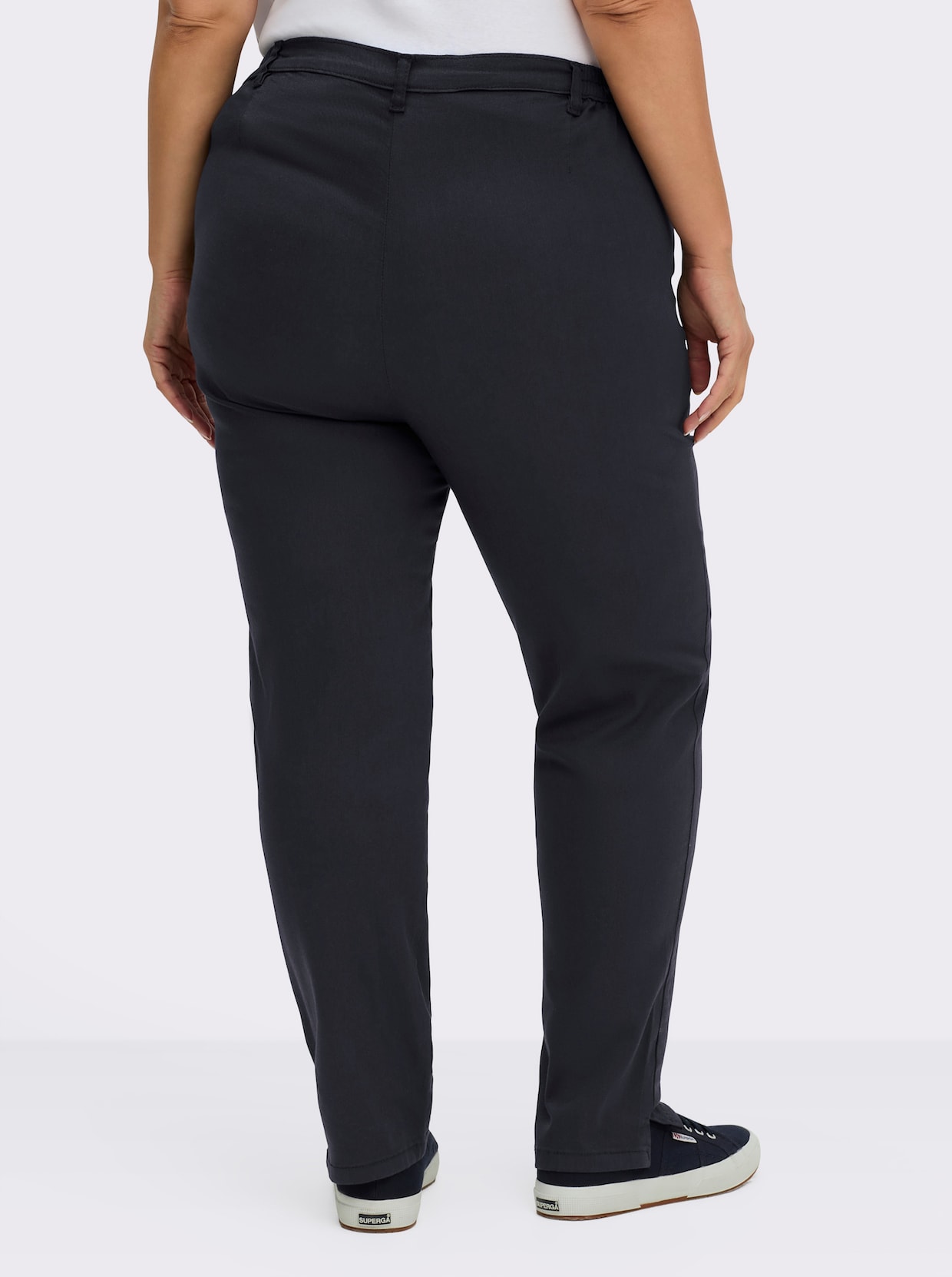 Jeans mit Stretch-Anteil - marine