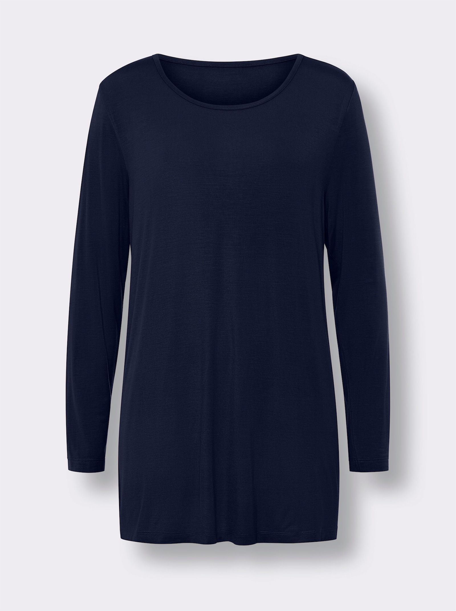 Longshirt in A-Form - marine