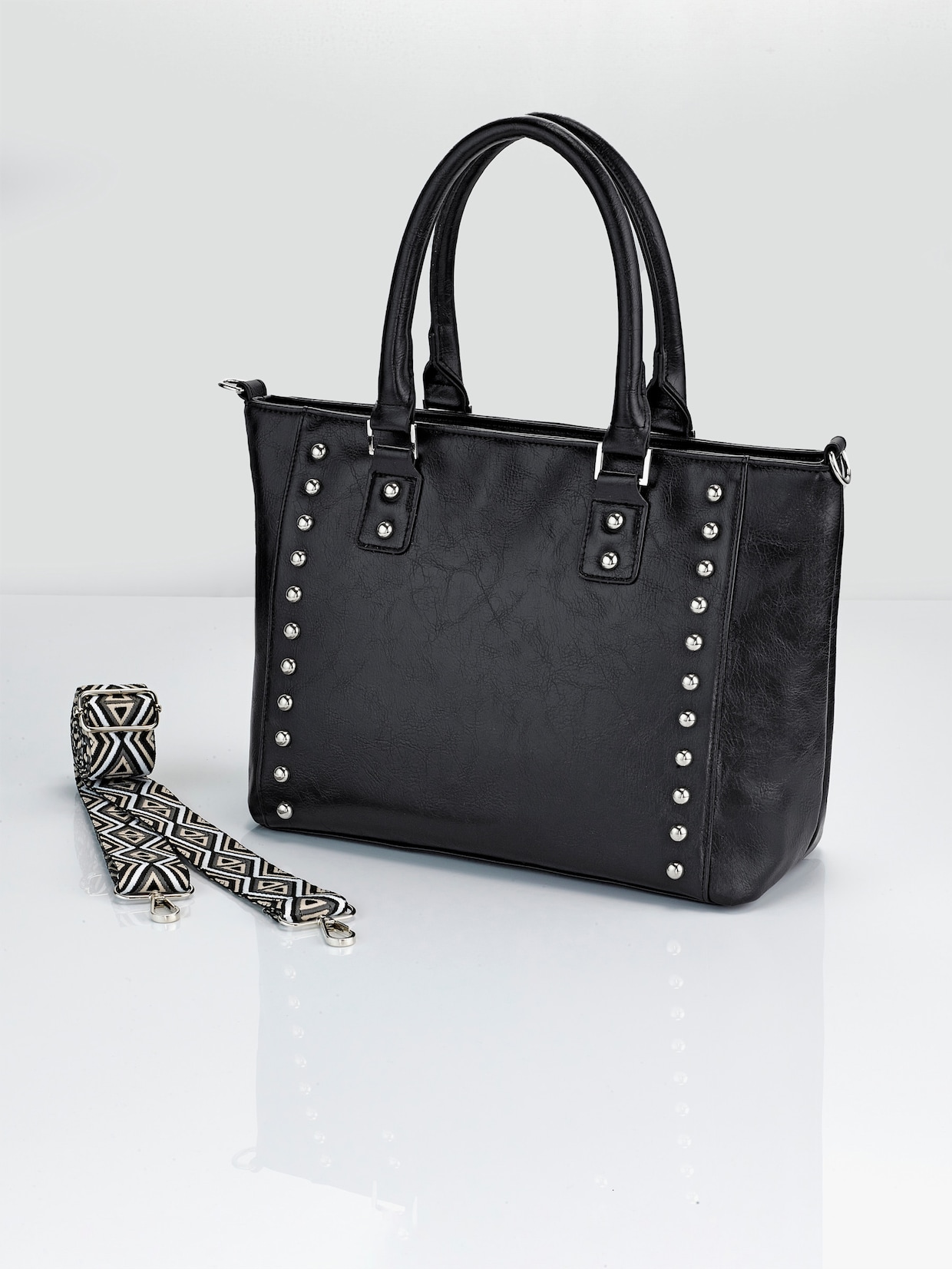 Handtasche - schwarz