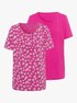 Shirts (2 stuks) - pink
