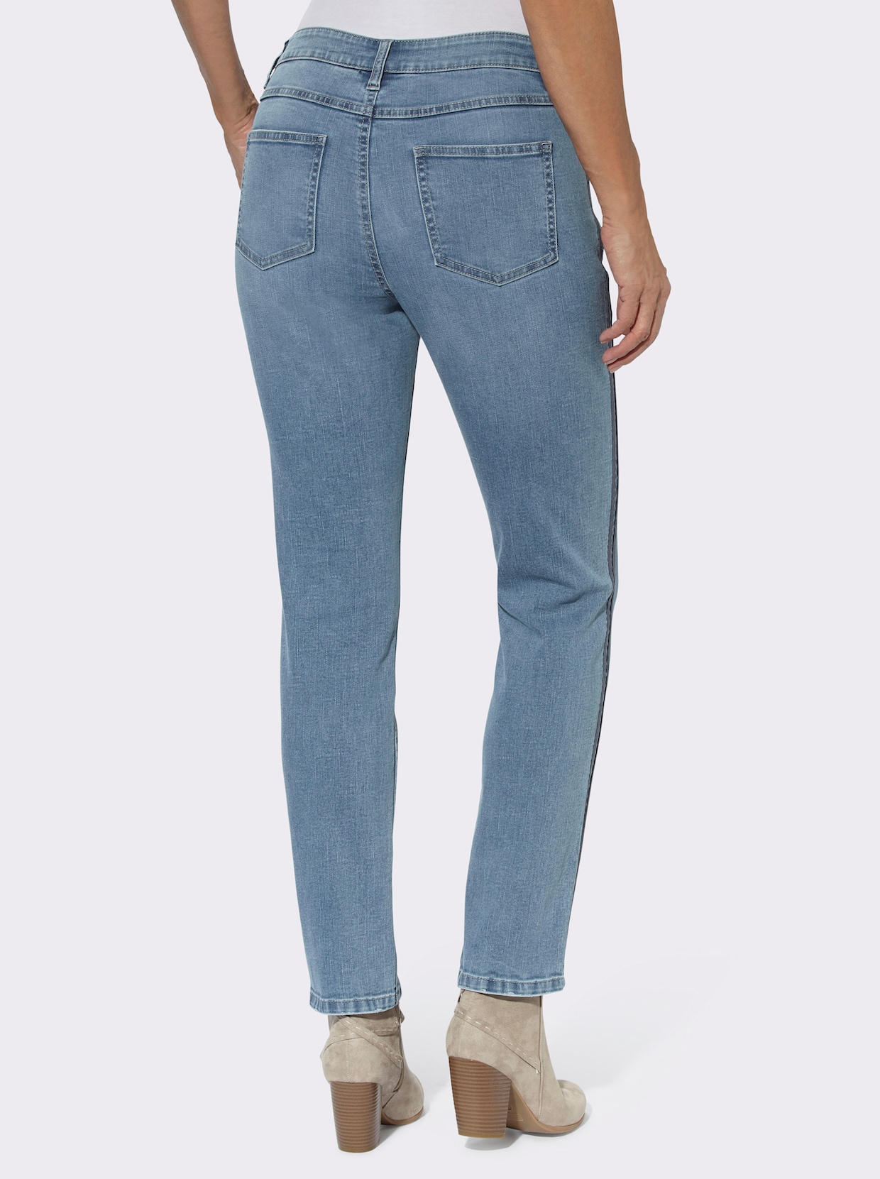Jeans - blue-stone-washed