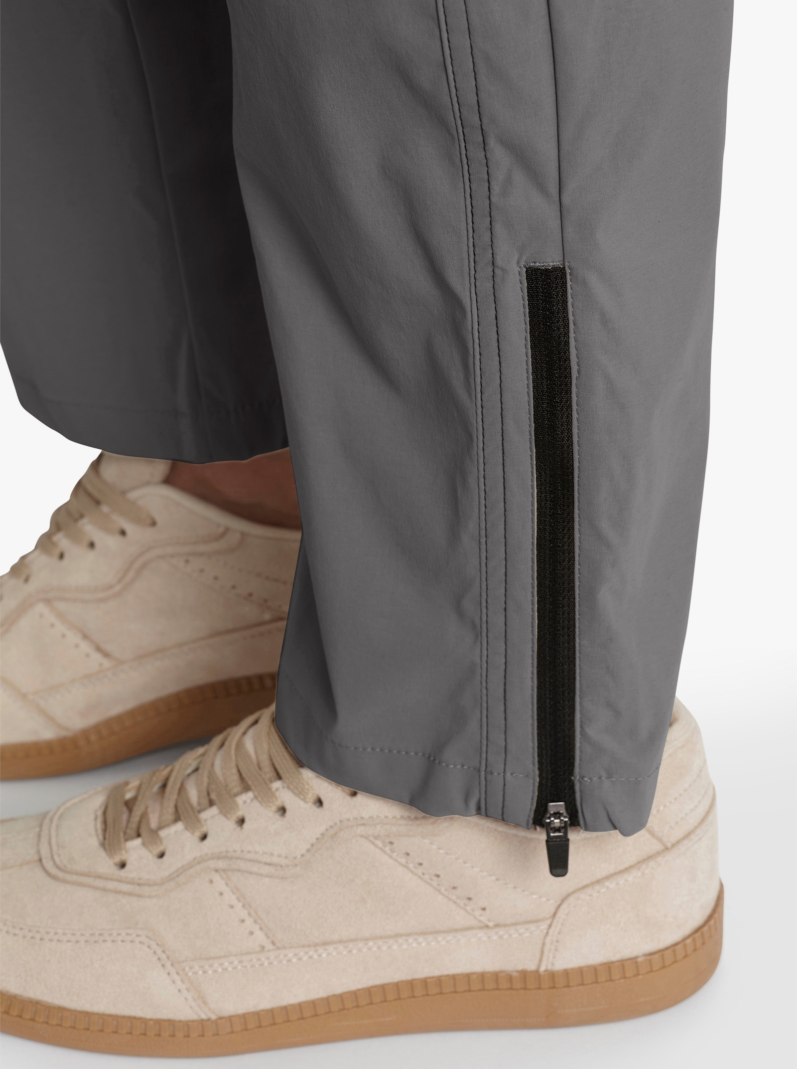 Funktionshose mit seitlichem Dehnbund - anthrazit
