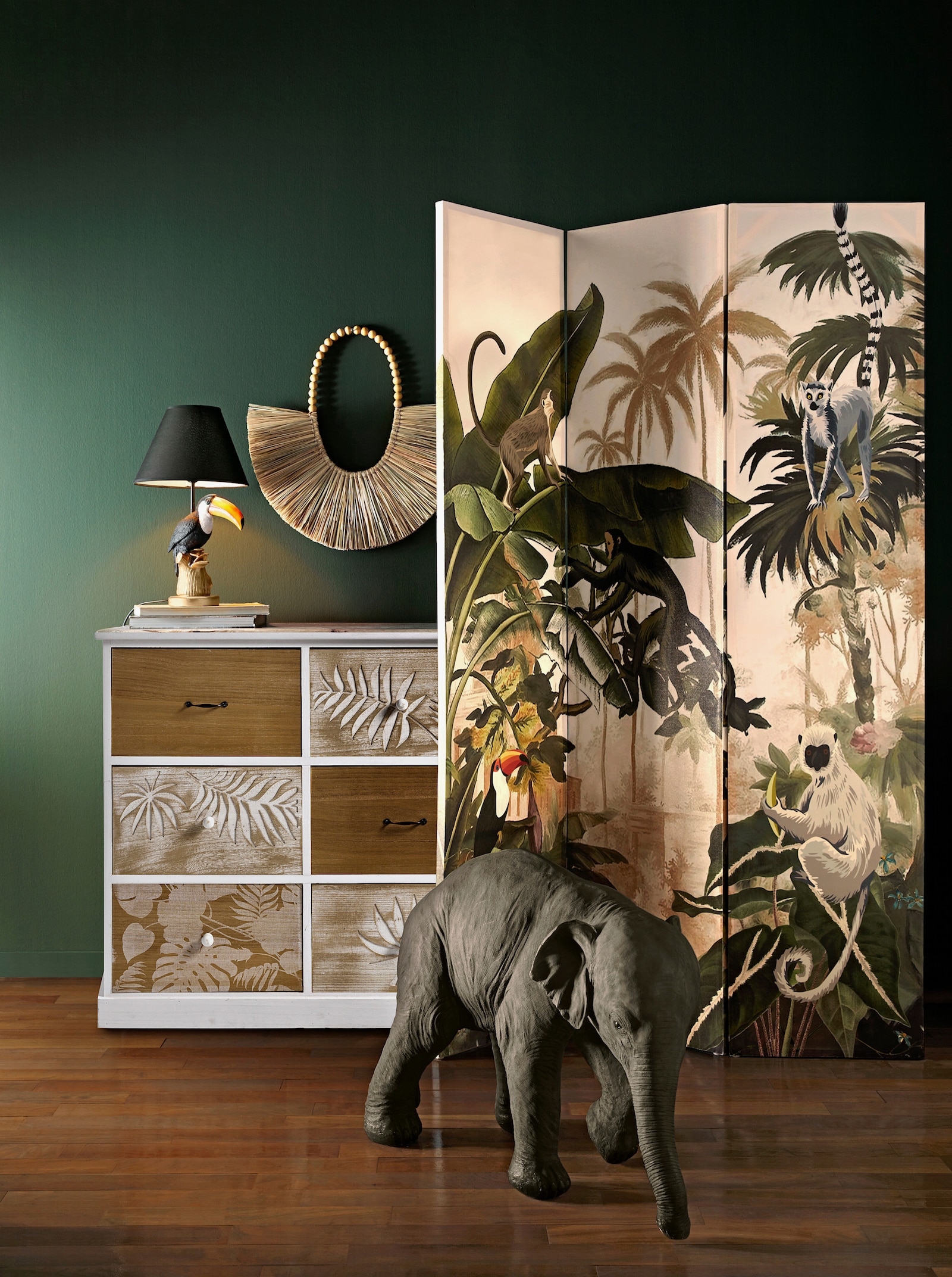 heine home Commode - blanc-naturel