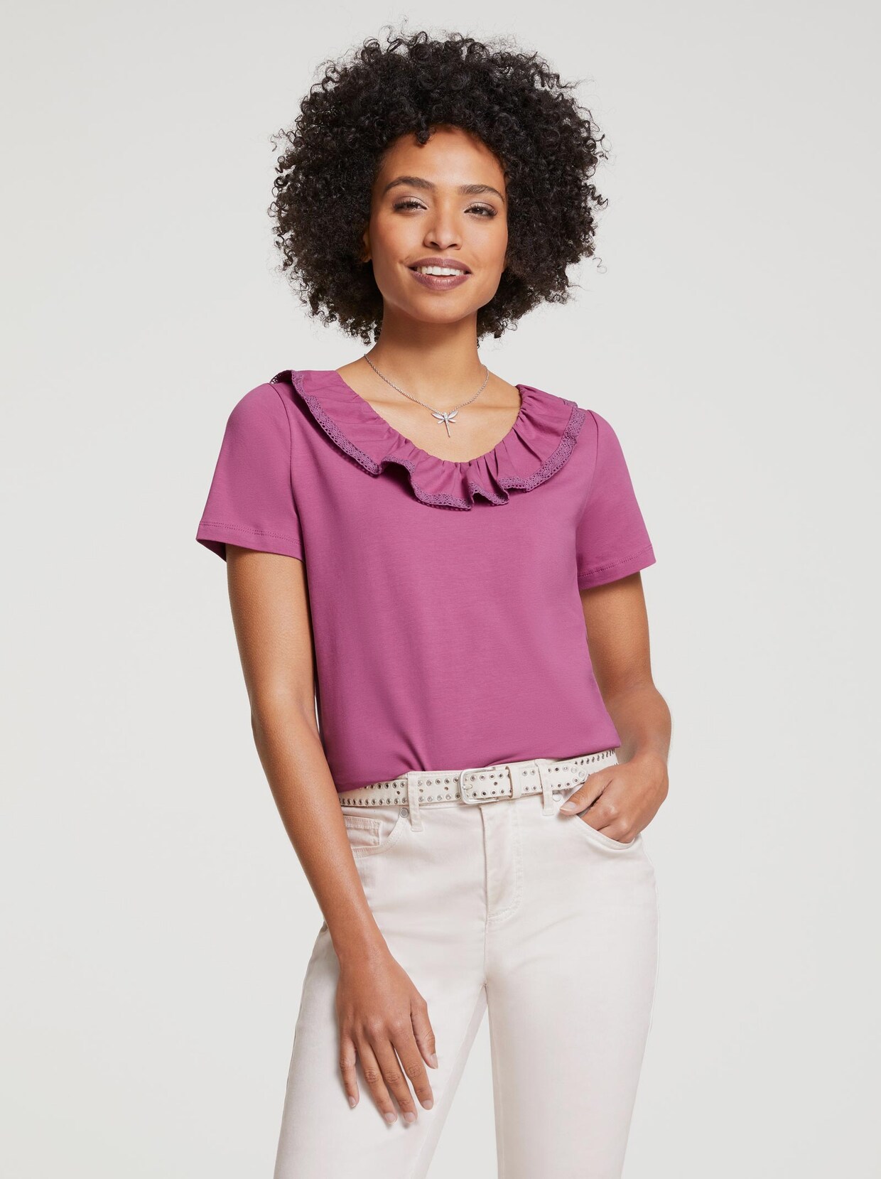 Linea Tesini Shirt - erica