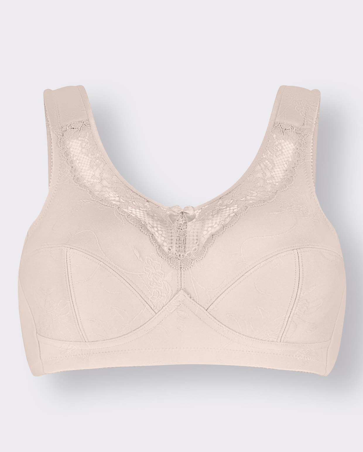 Susa Soutien-gorge large sans armatures - couleur poudre