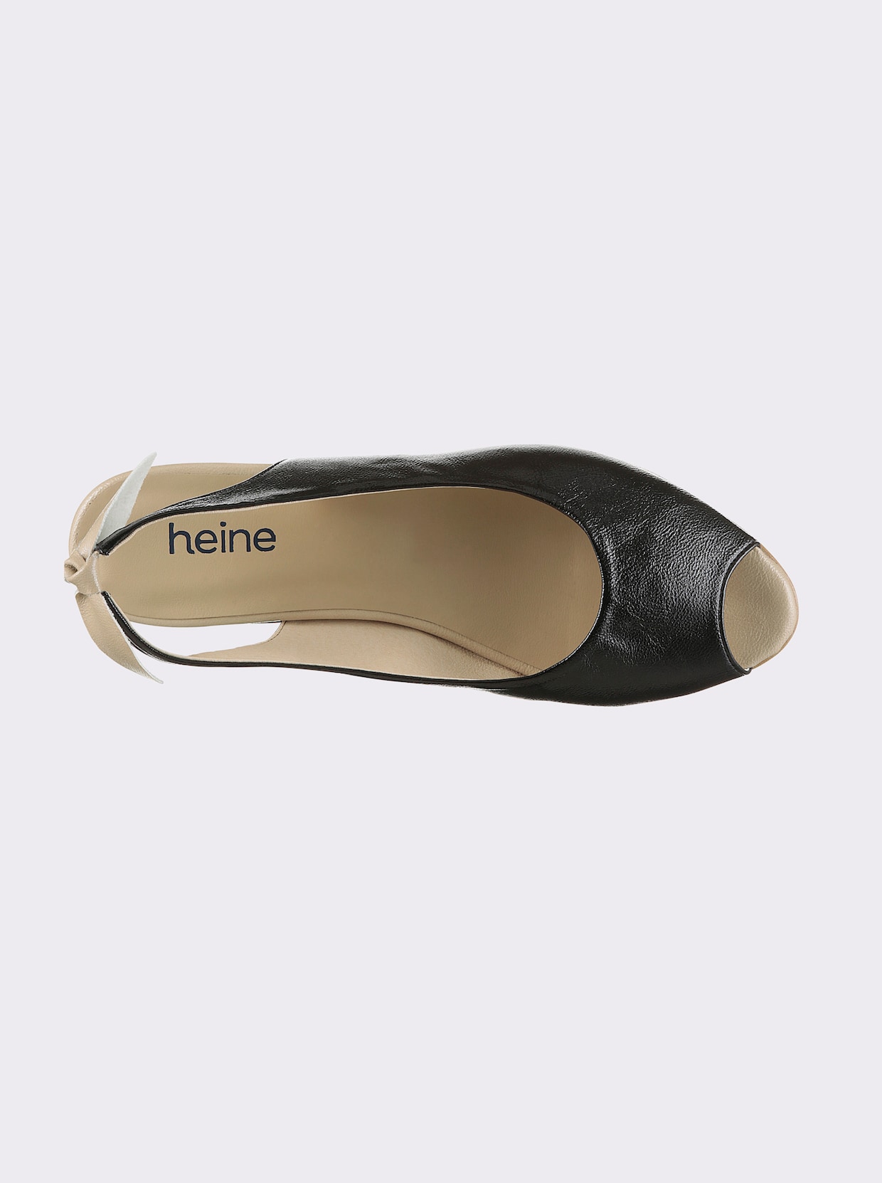 heine Slingballerina - schwarz-sand
