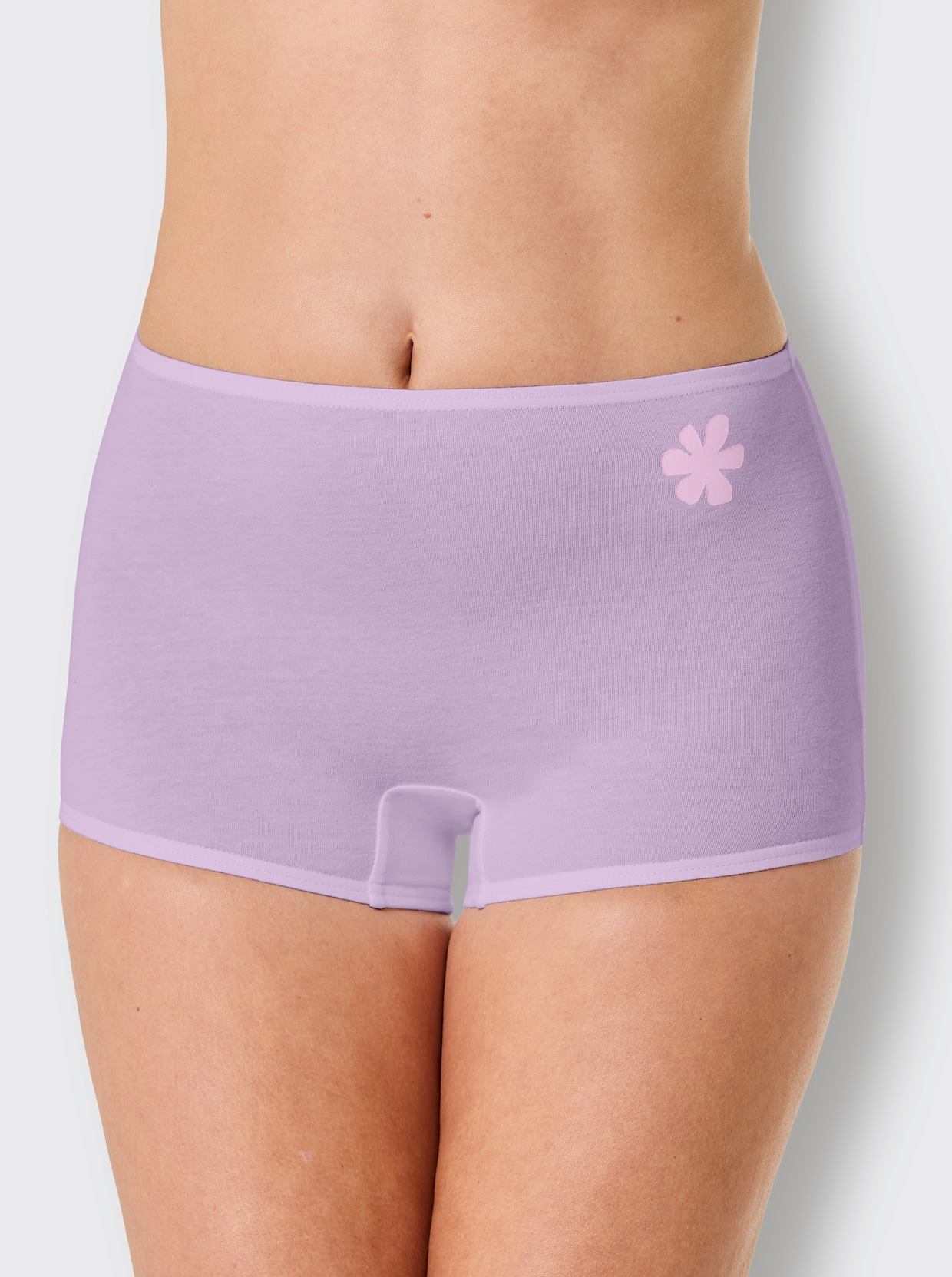 wäschepur Panty - 2x lichtblauw + 2x vanille + 2x lila