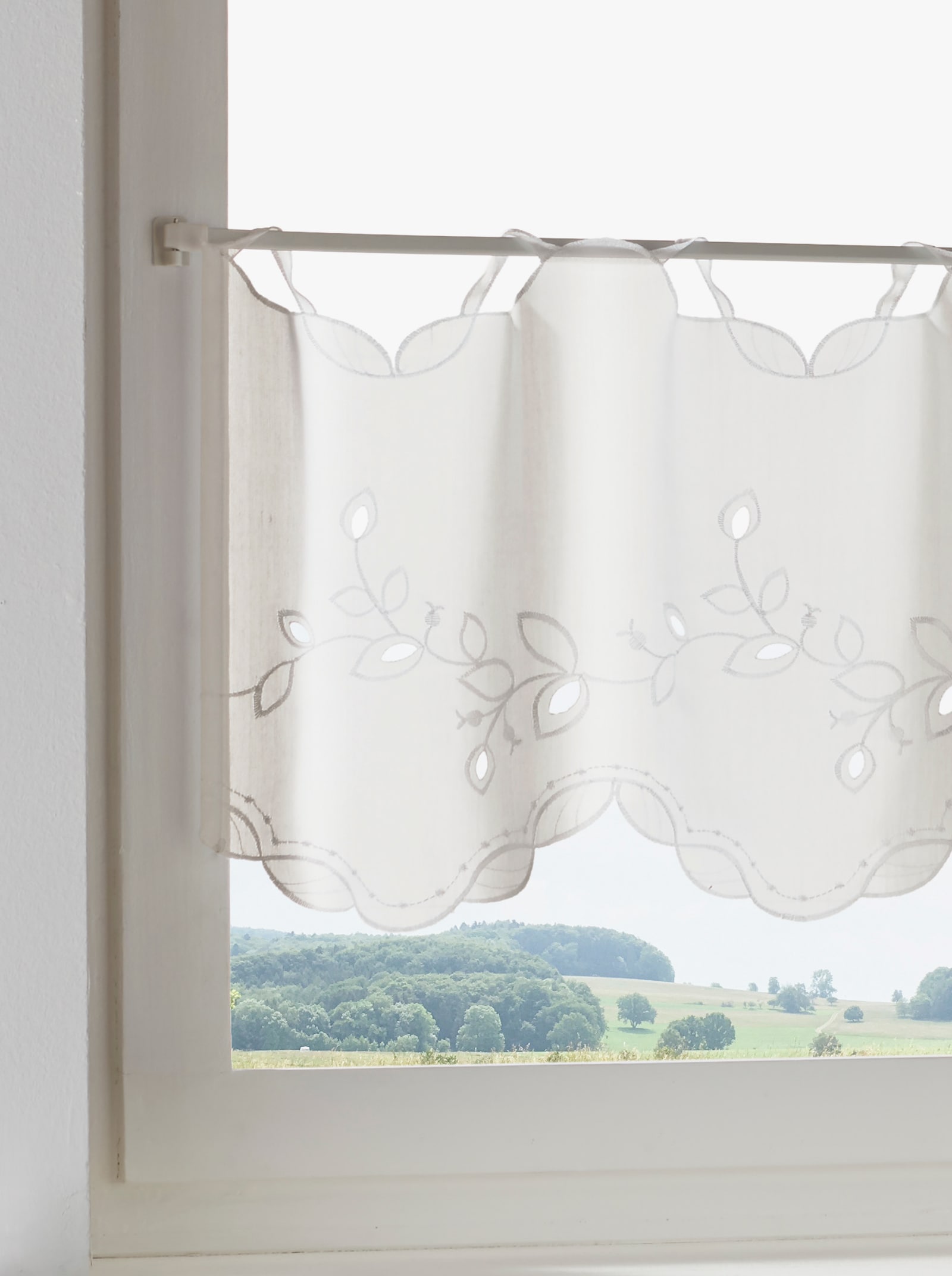 heine home Querbehang - weiß