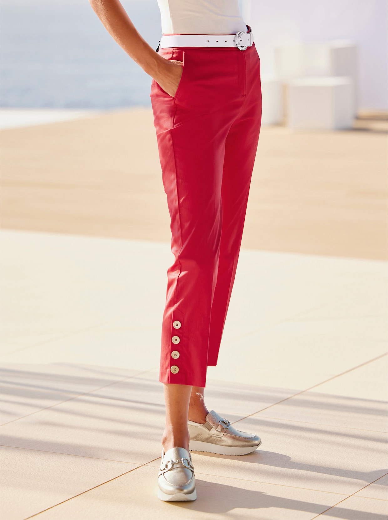 heine Pantalon - fraise