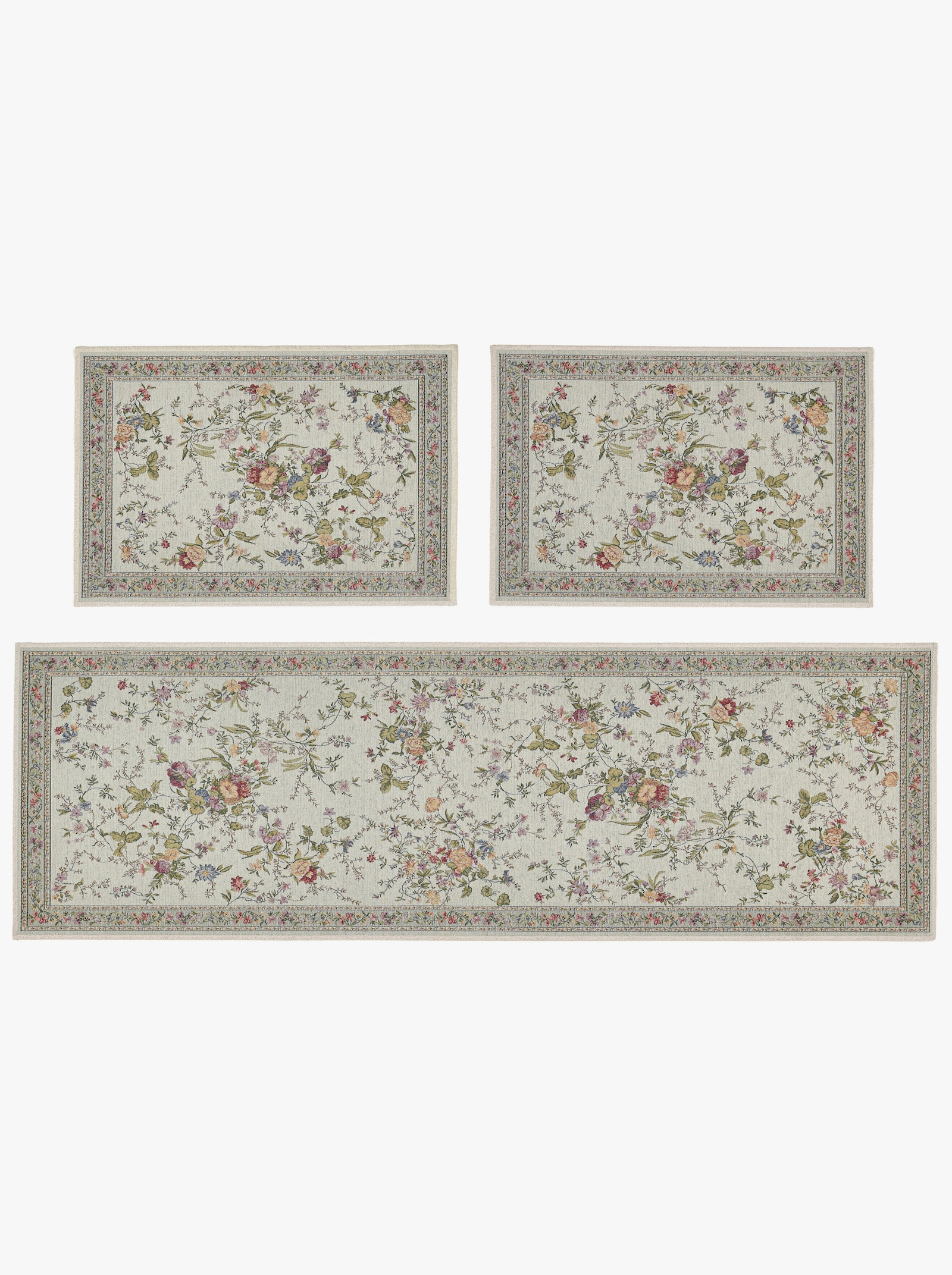 Theko Teppich - mint