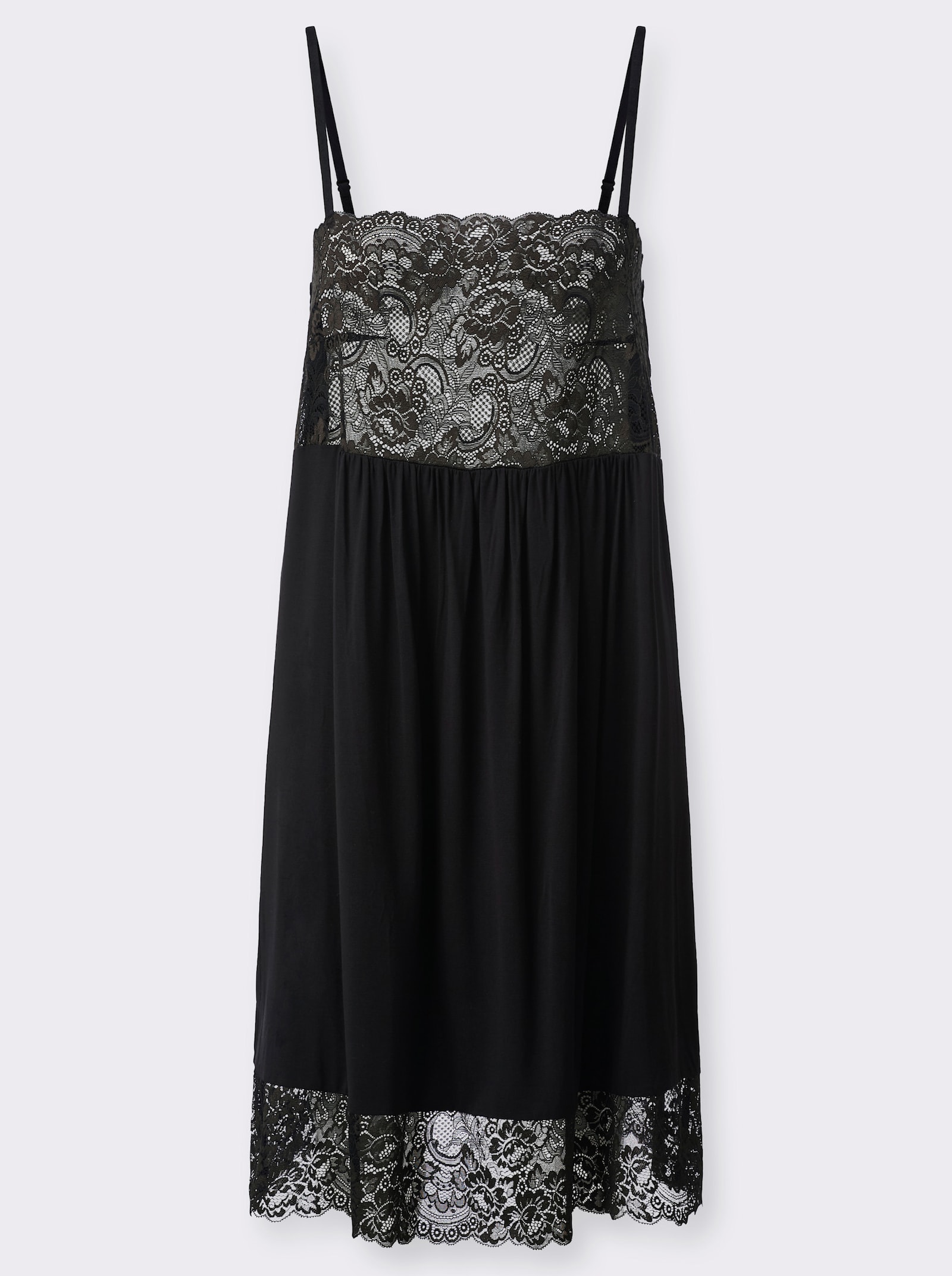 wäschepur Chemise de nuit - noir