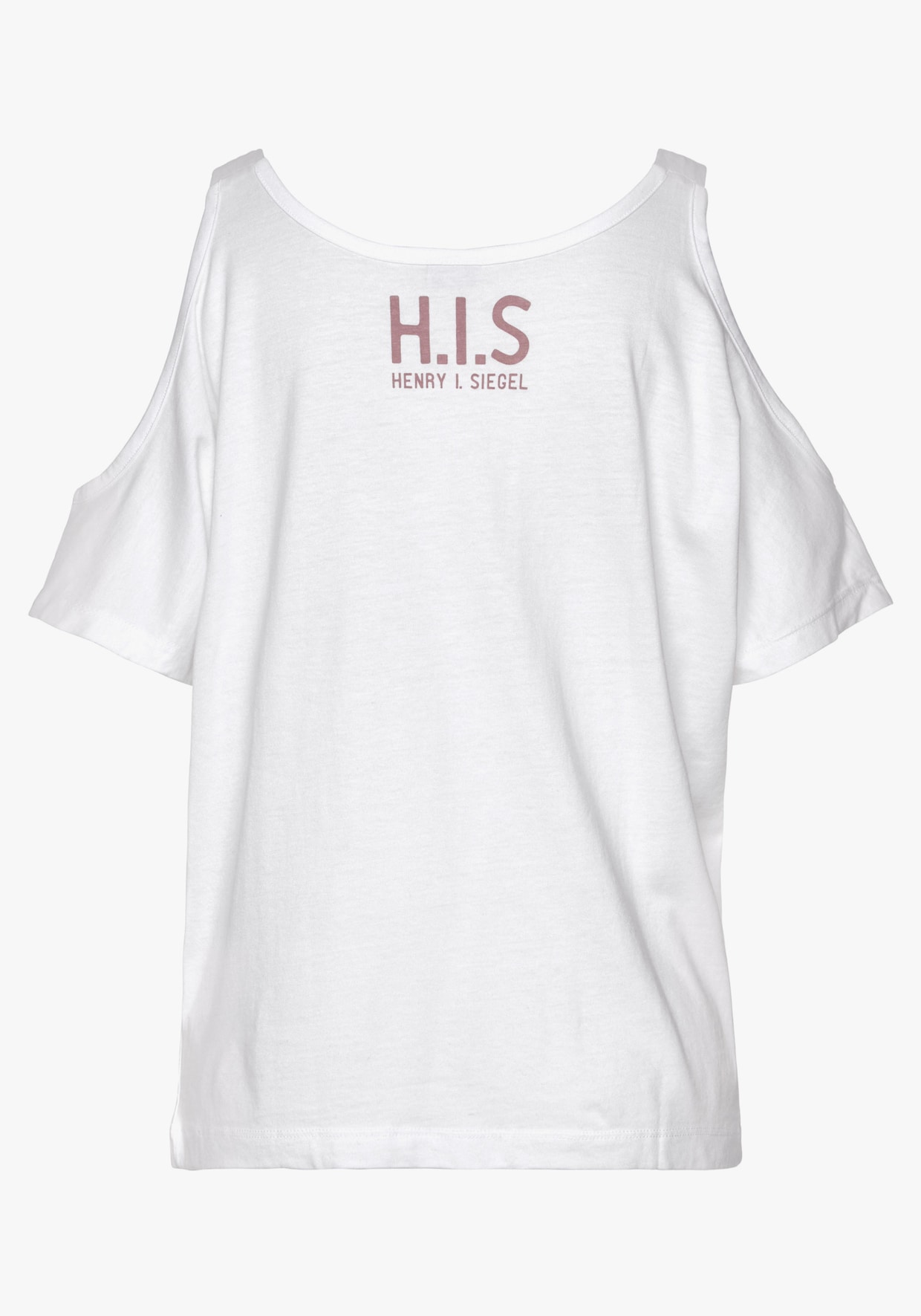 H.I.S T-shirt à manches courtes - blanc