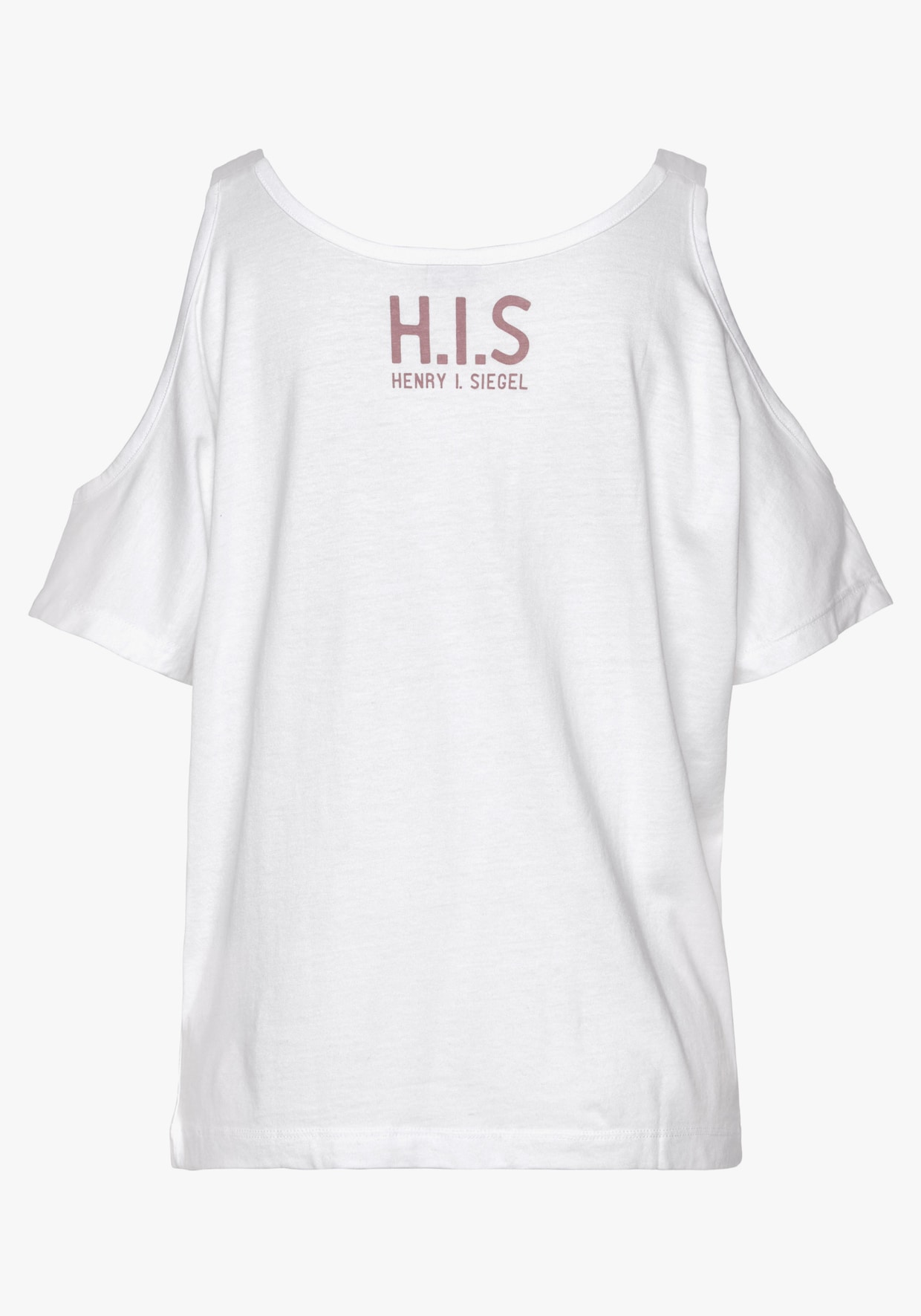 H.I.S Kurzarmshirt - weiss