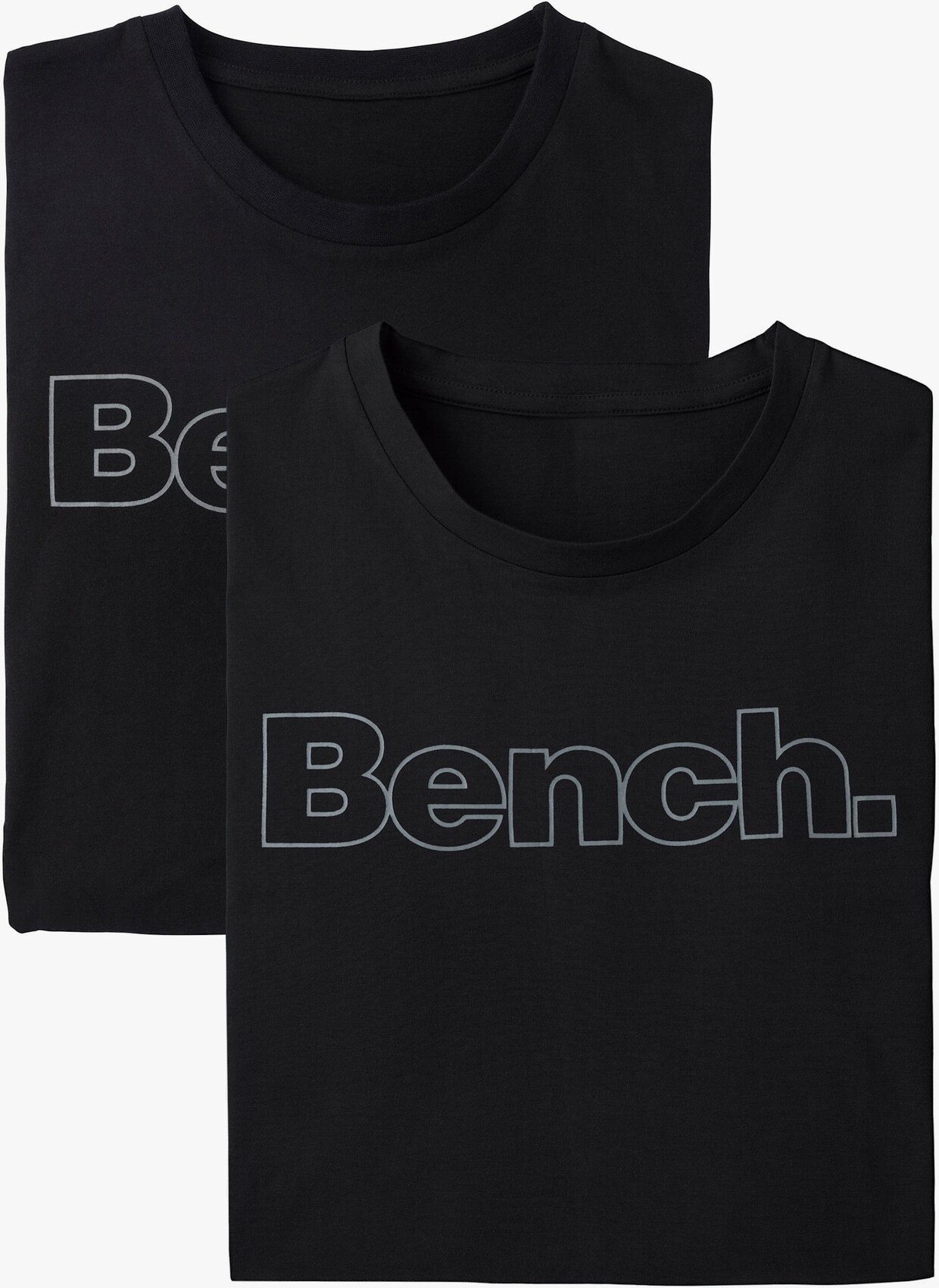 Bench. T-Shirt - schwarz