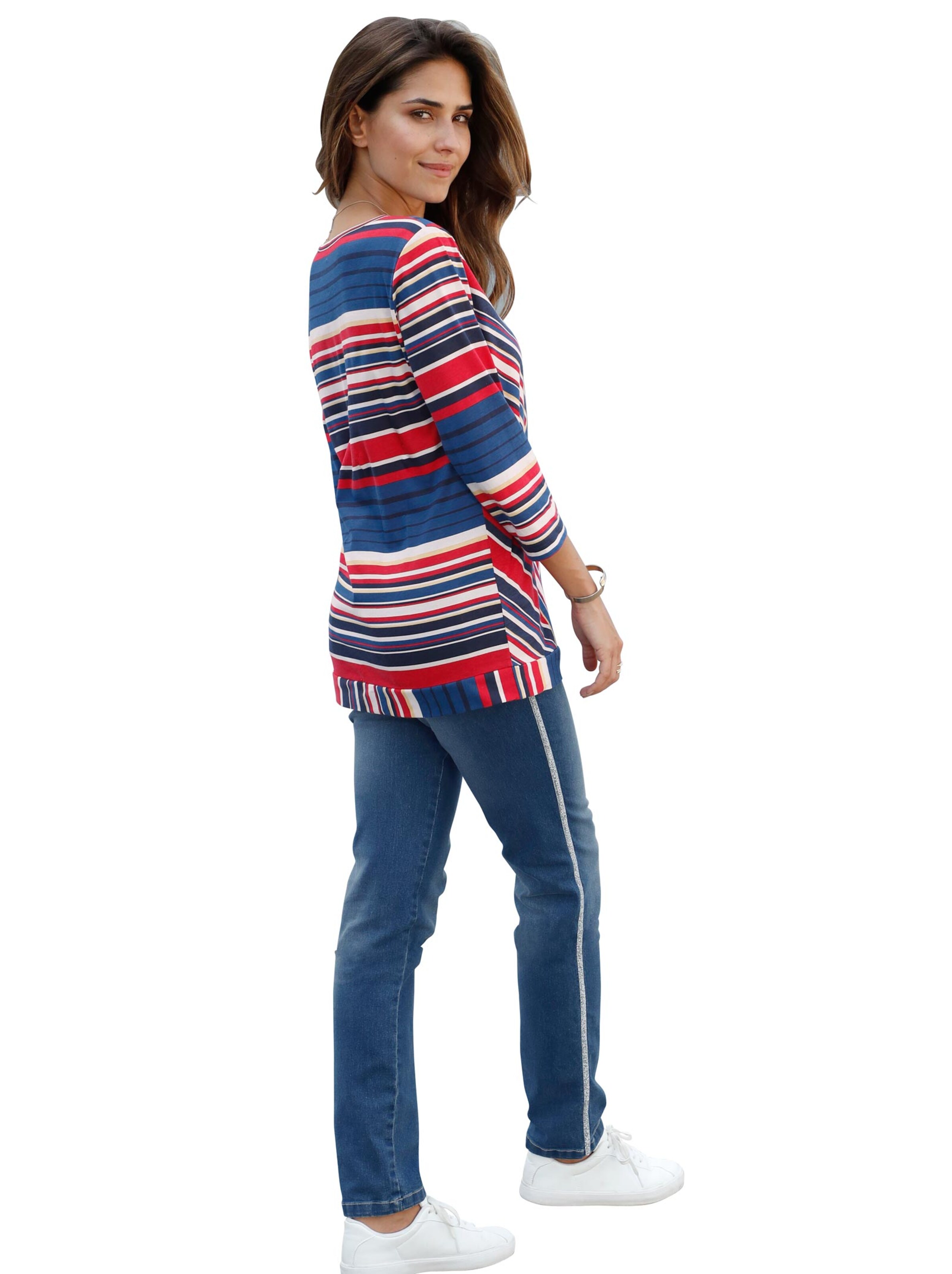 Shirt - bunt-gestreift