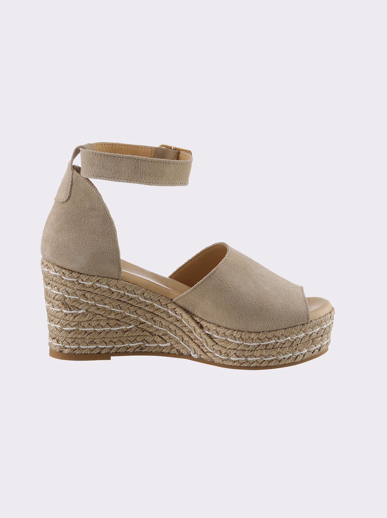 heine Keilsandalette - beige