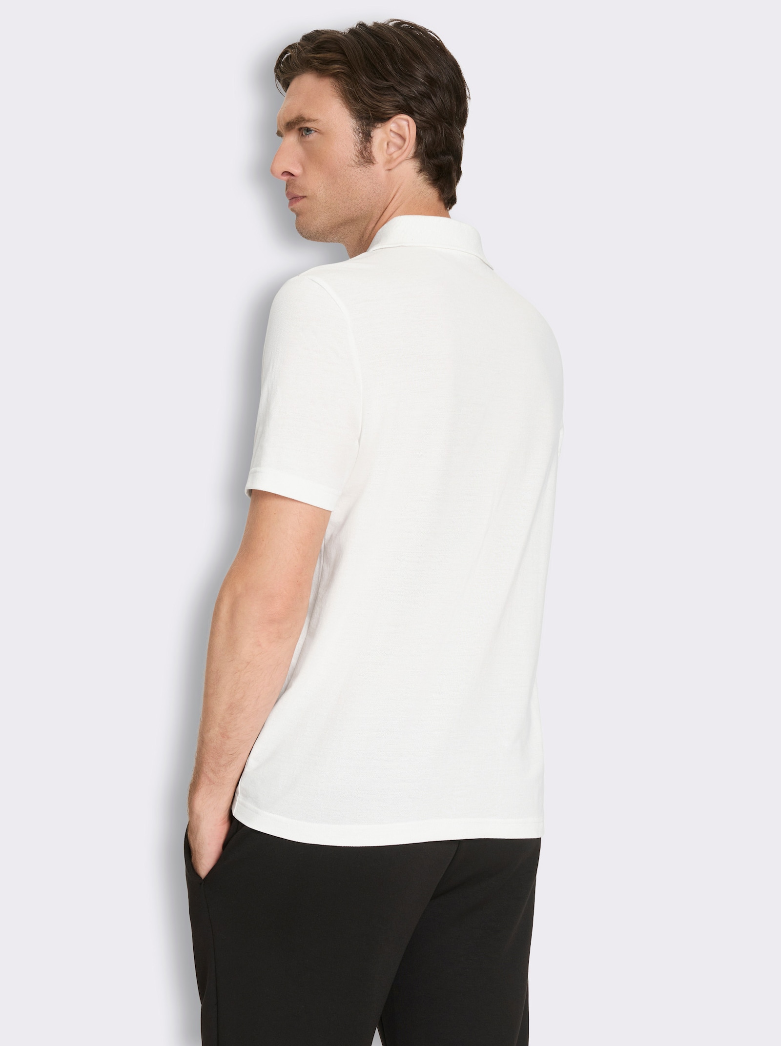 Catamaran Sports Funktionsshirt in Pikee-Qualität - ecru