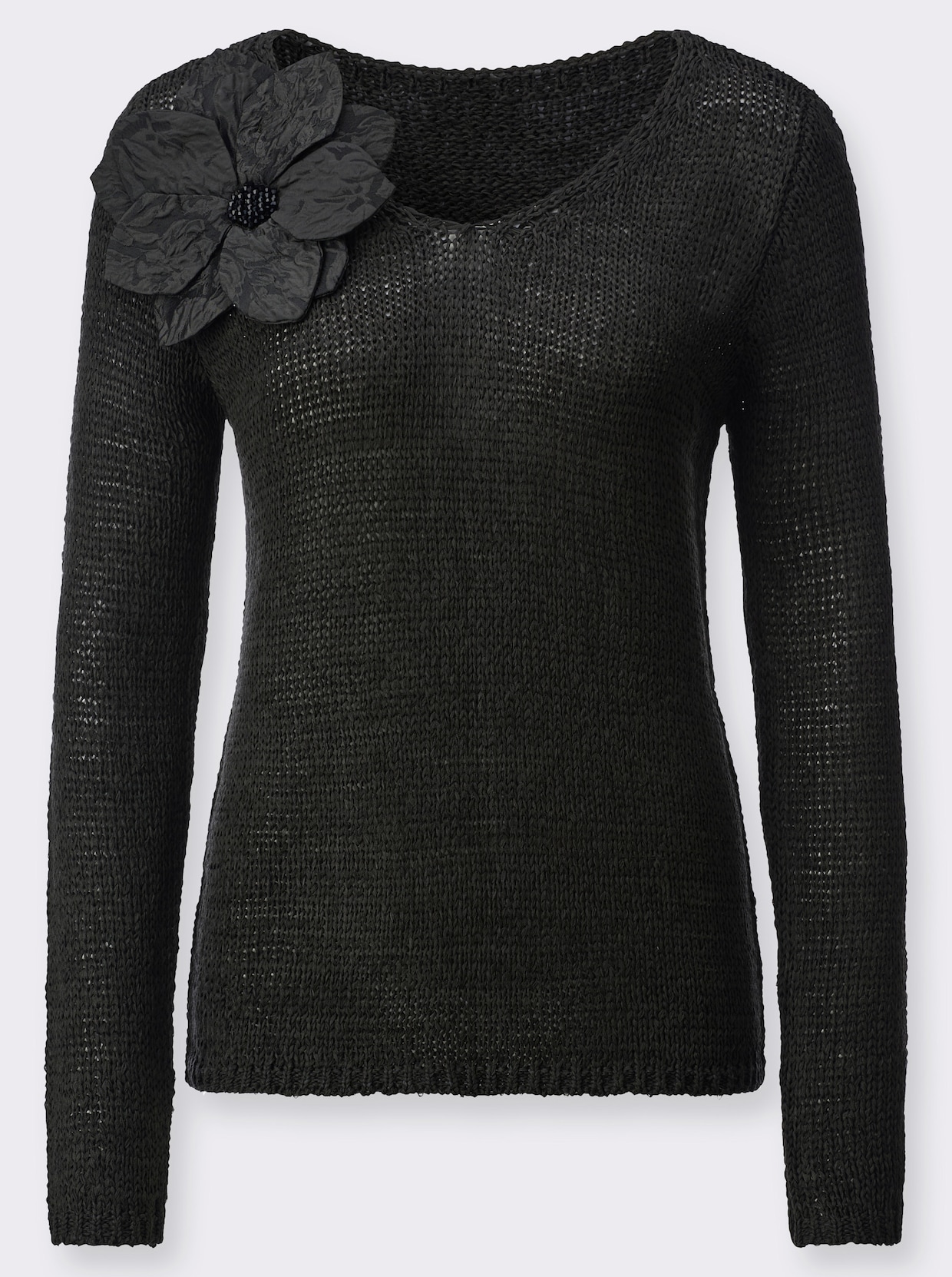 Ajourpullover - graphit