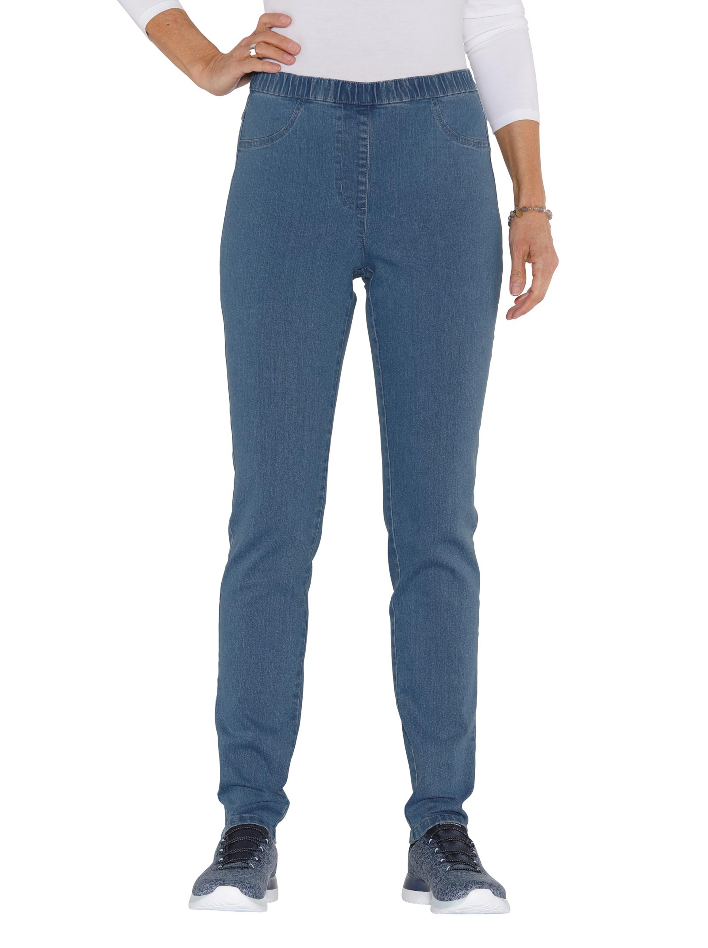 Jeans - blue-bleached