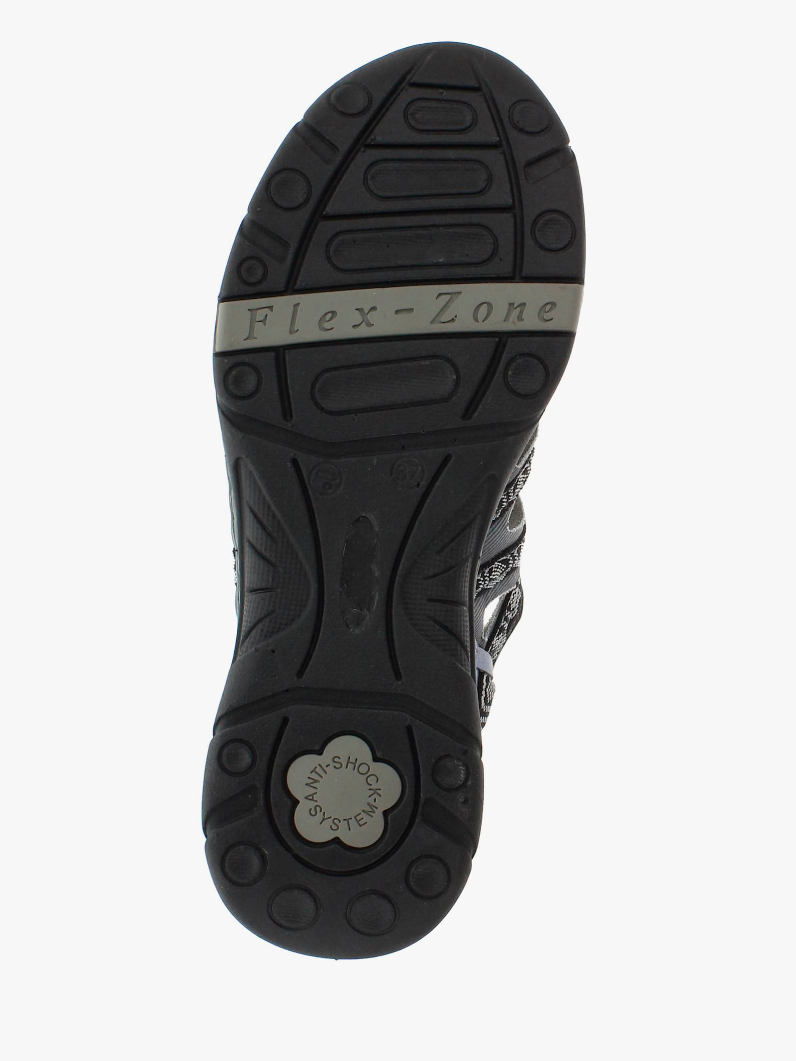 Naturläufer Slipper mit Schnellverschluss - jeansblau