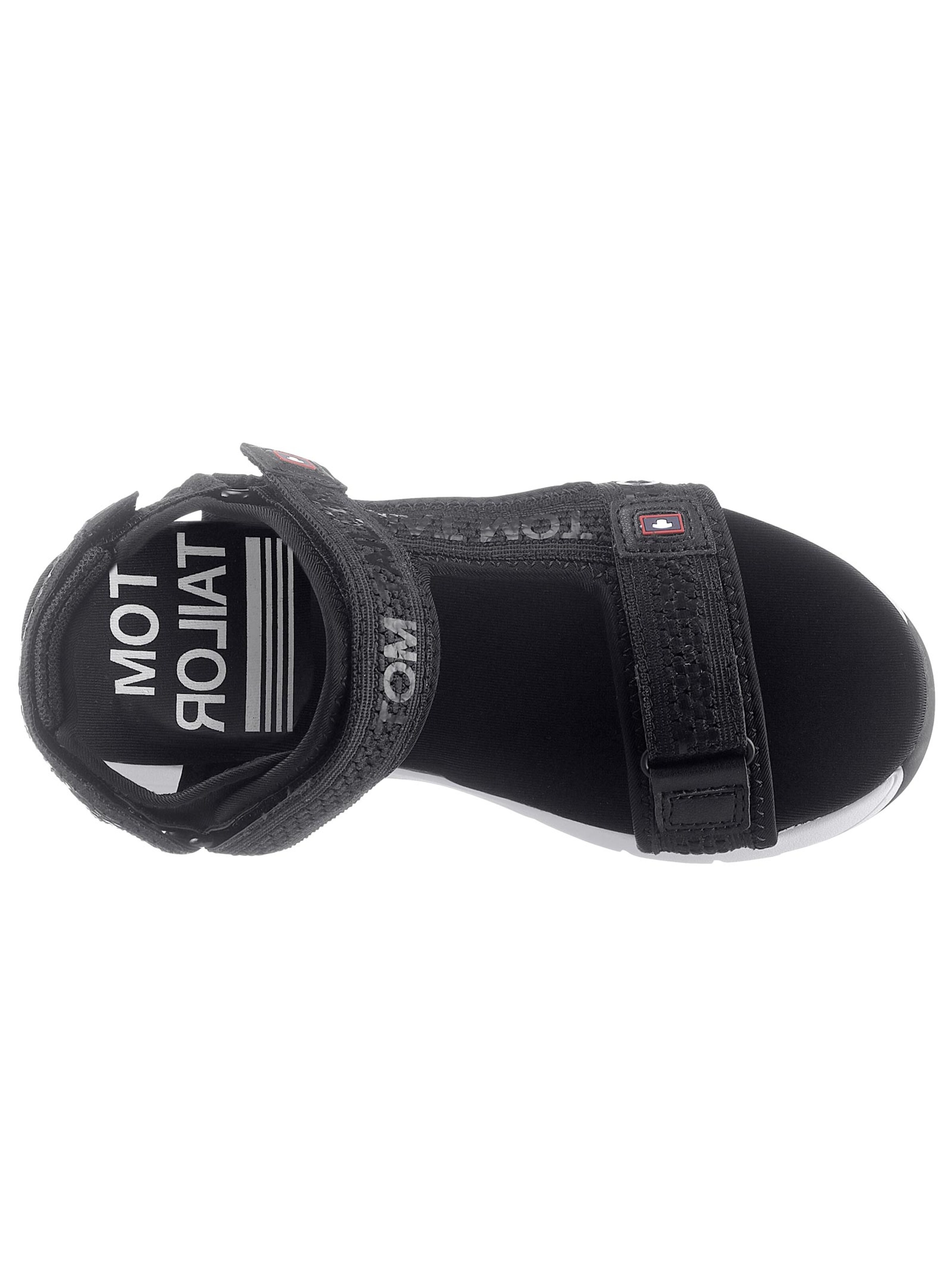 Tom Tailor Sandalette - schwarz