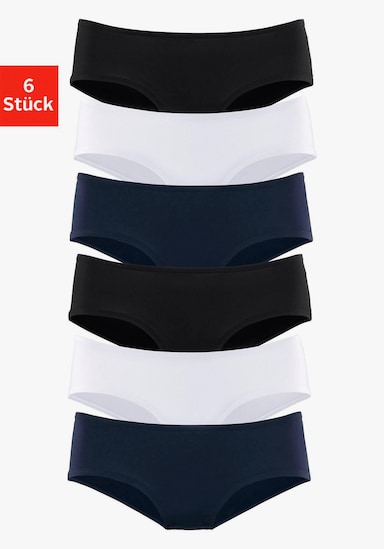Vivance Active by Lascana Hipster - marine, schwarz, weiß