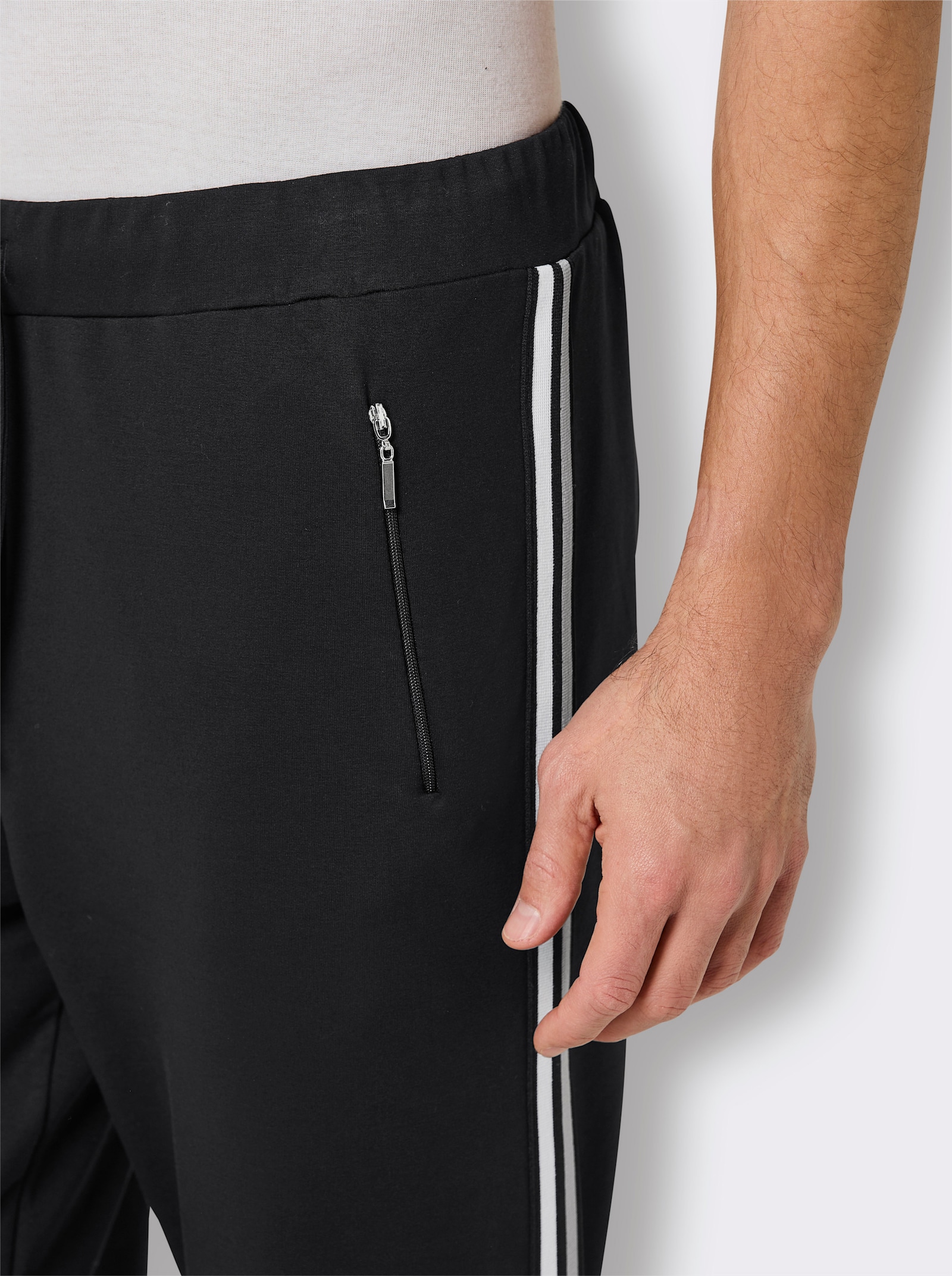 Plantier Jerseyhose - schwarz