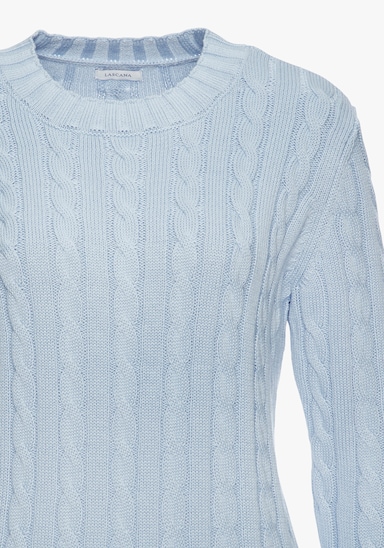 LASCANA Pull encolure ronde - bleu clair