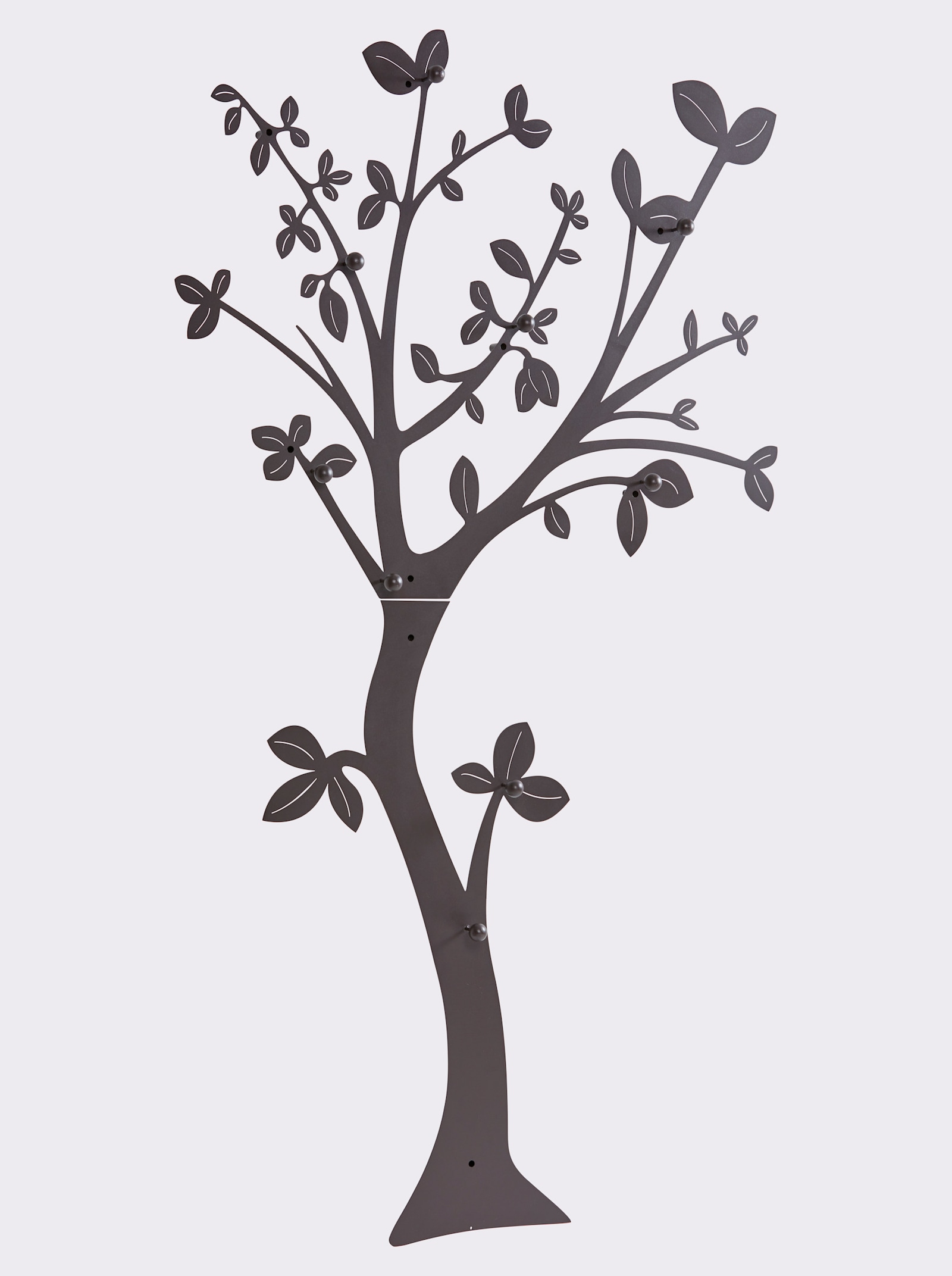 heine home Wandgarderobe - schwarzbraun