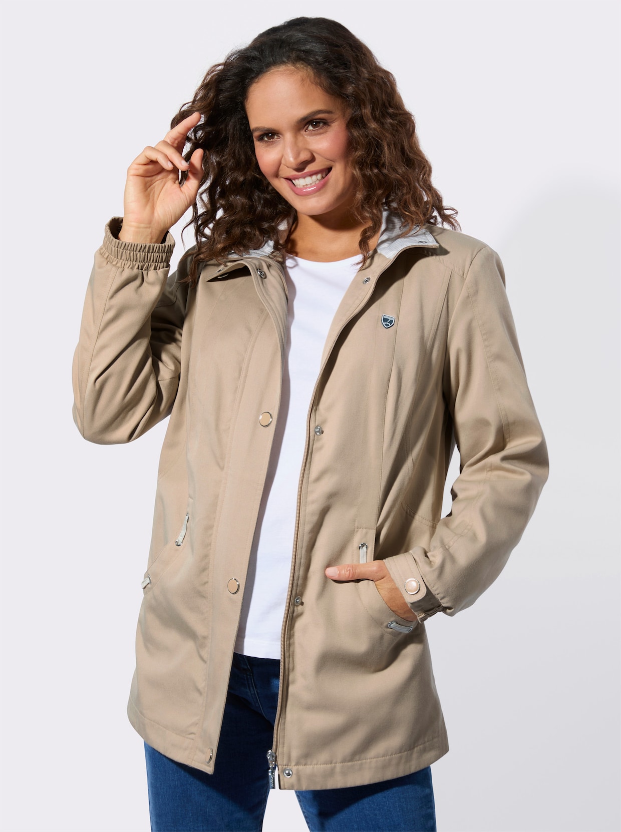 Übergangsjacke - beige