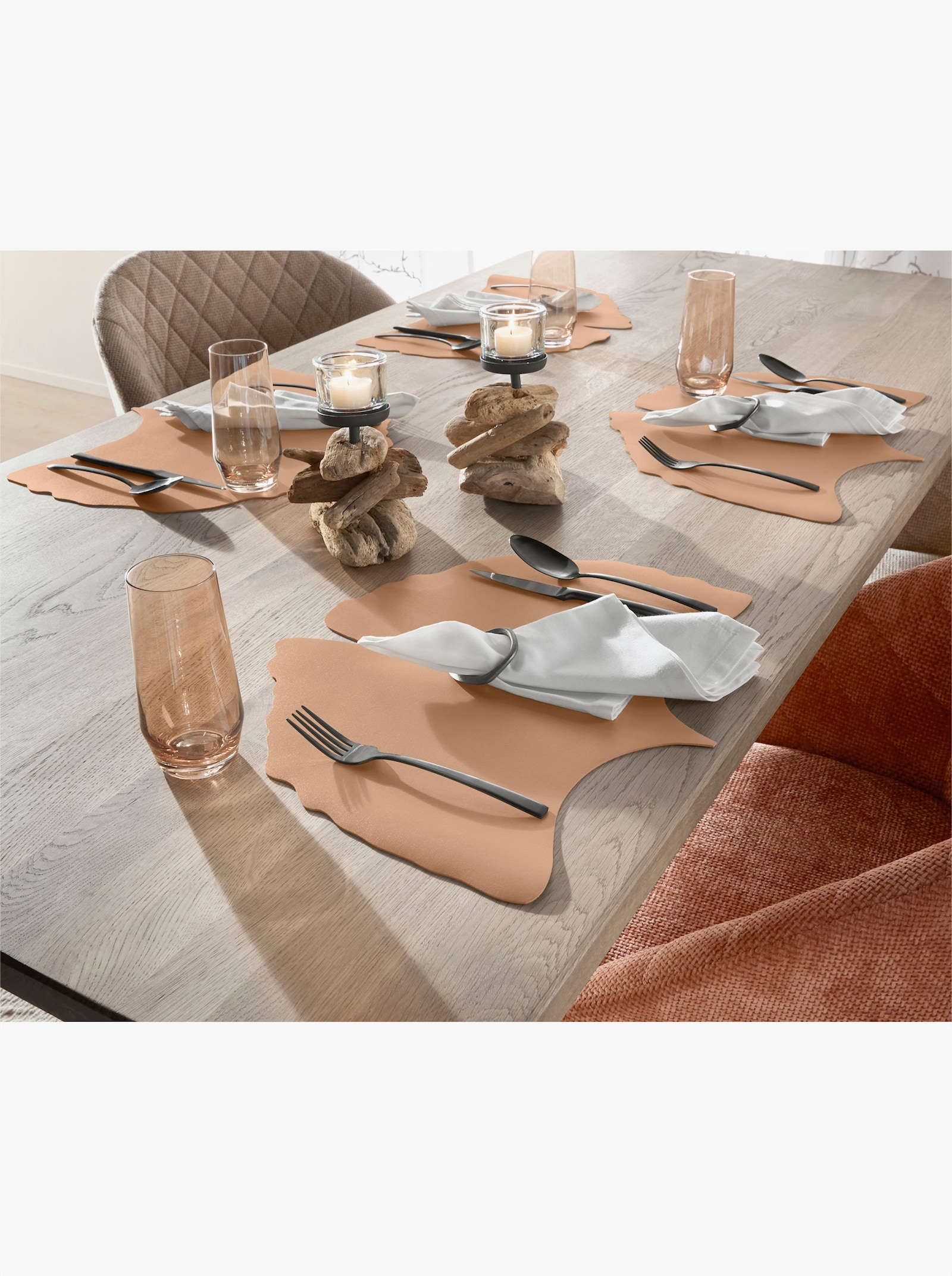 heine home Platz-Set - beige