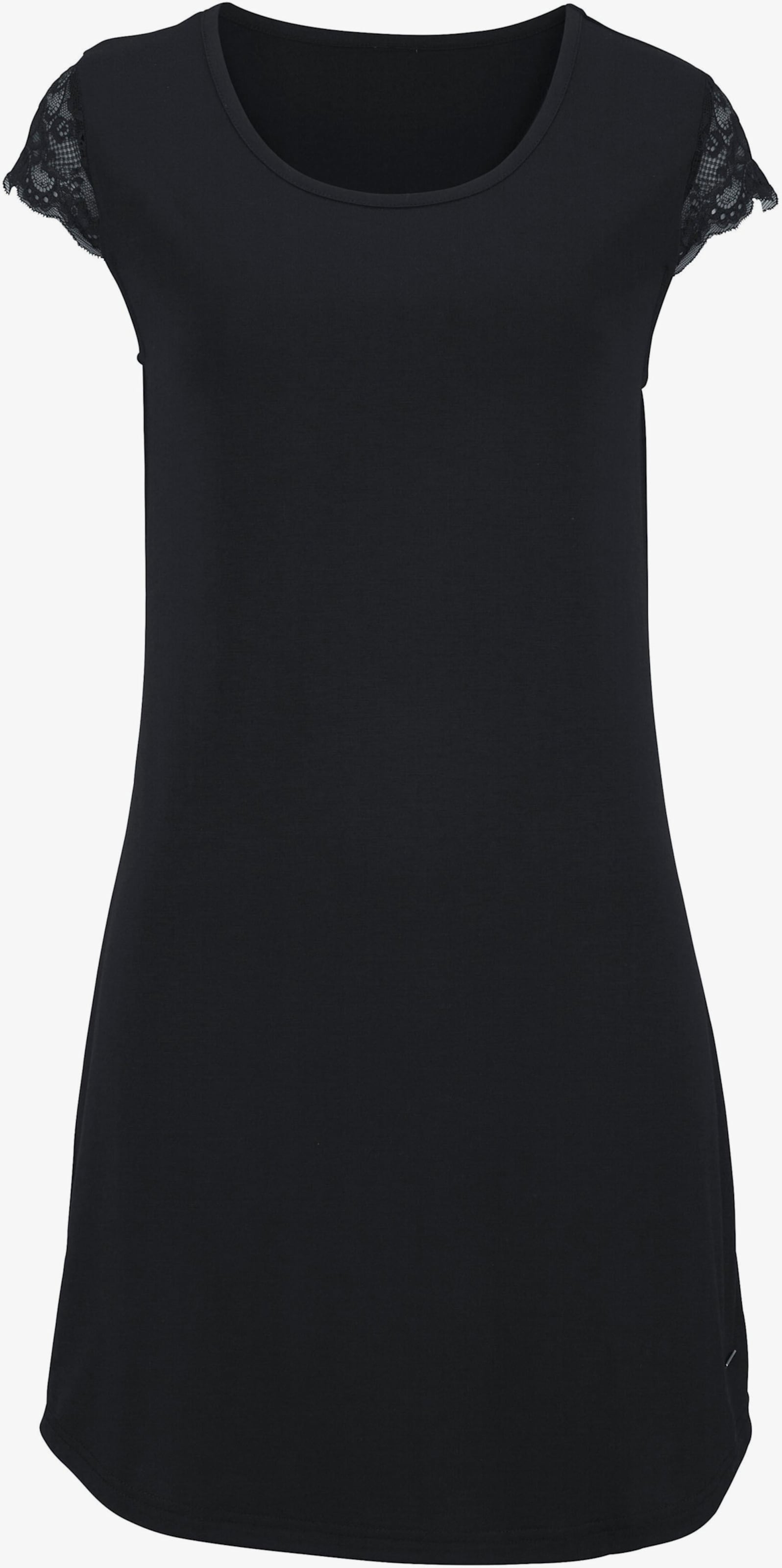 LASCANA Nachthemd - schwarz