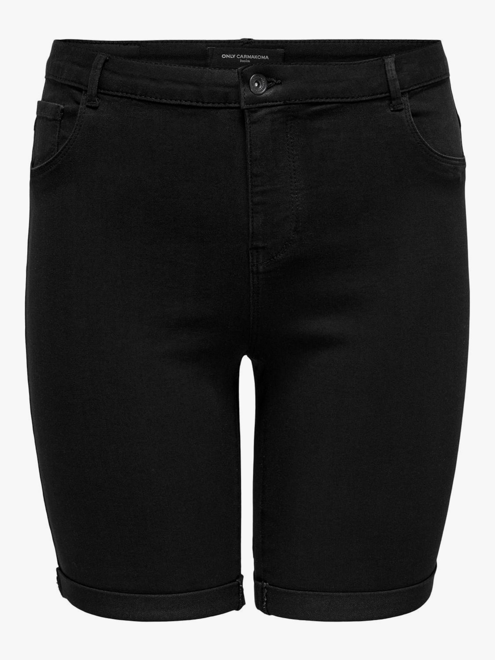 Jeansshorts - black