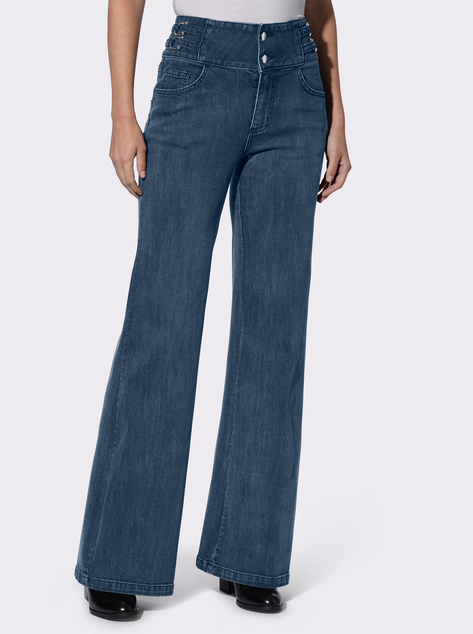 heine Jean bootcut - bleu délavé