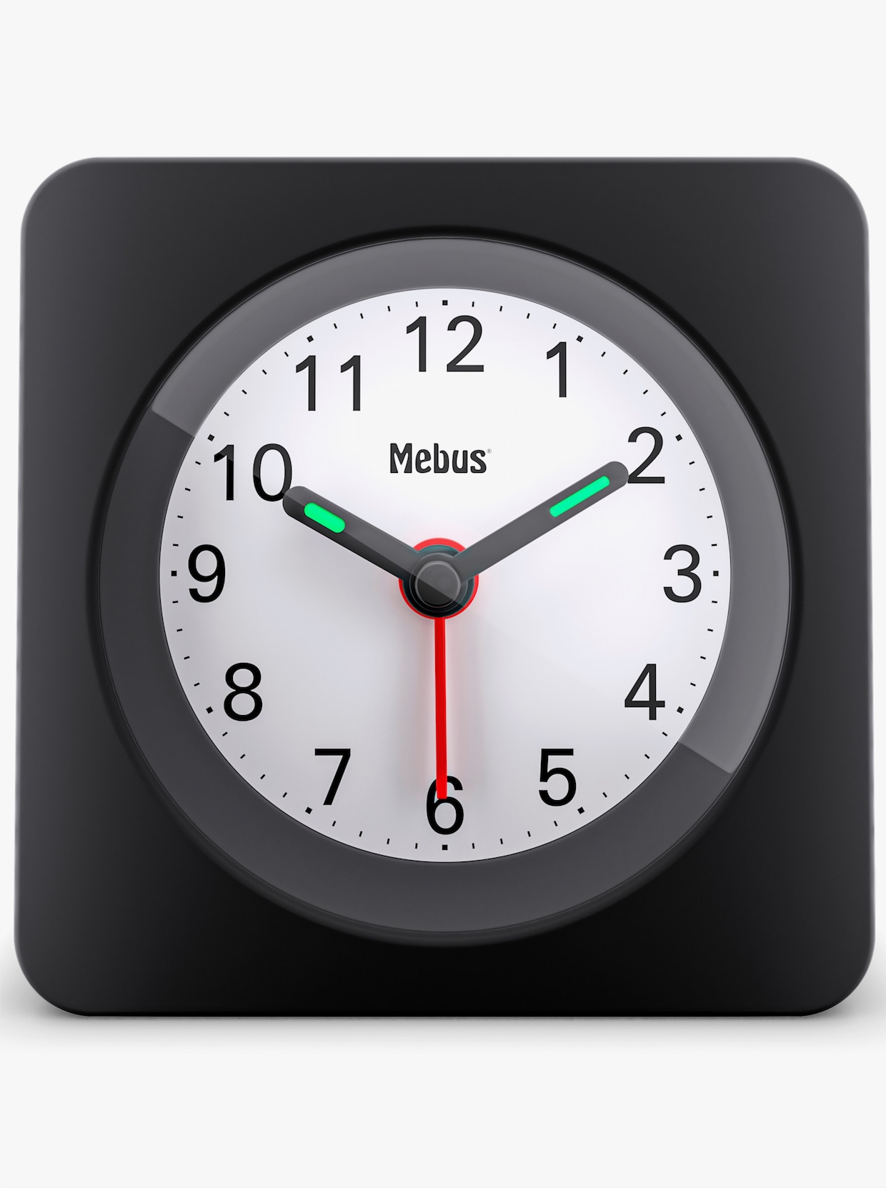 Quarz-Wecker - schwarz