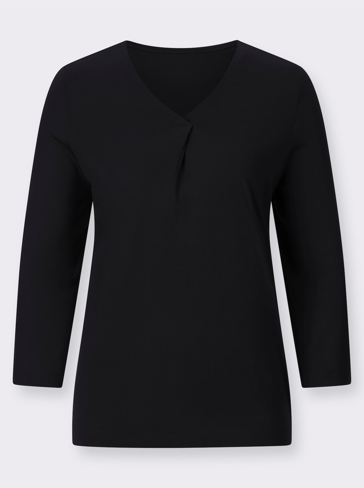 V-Shirt - schwarz
