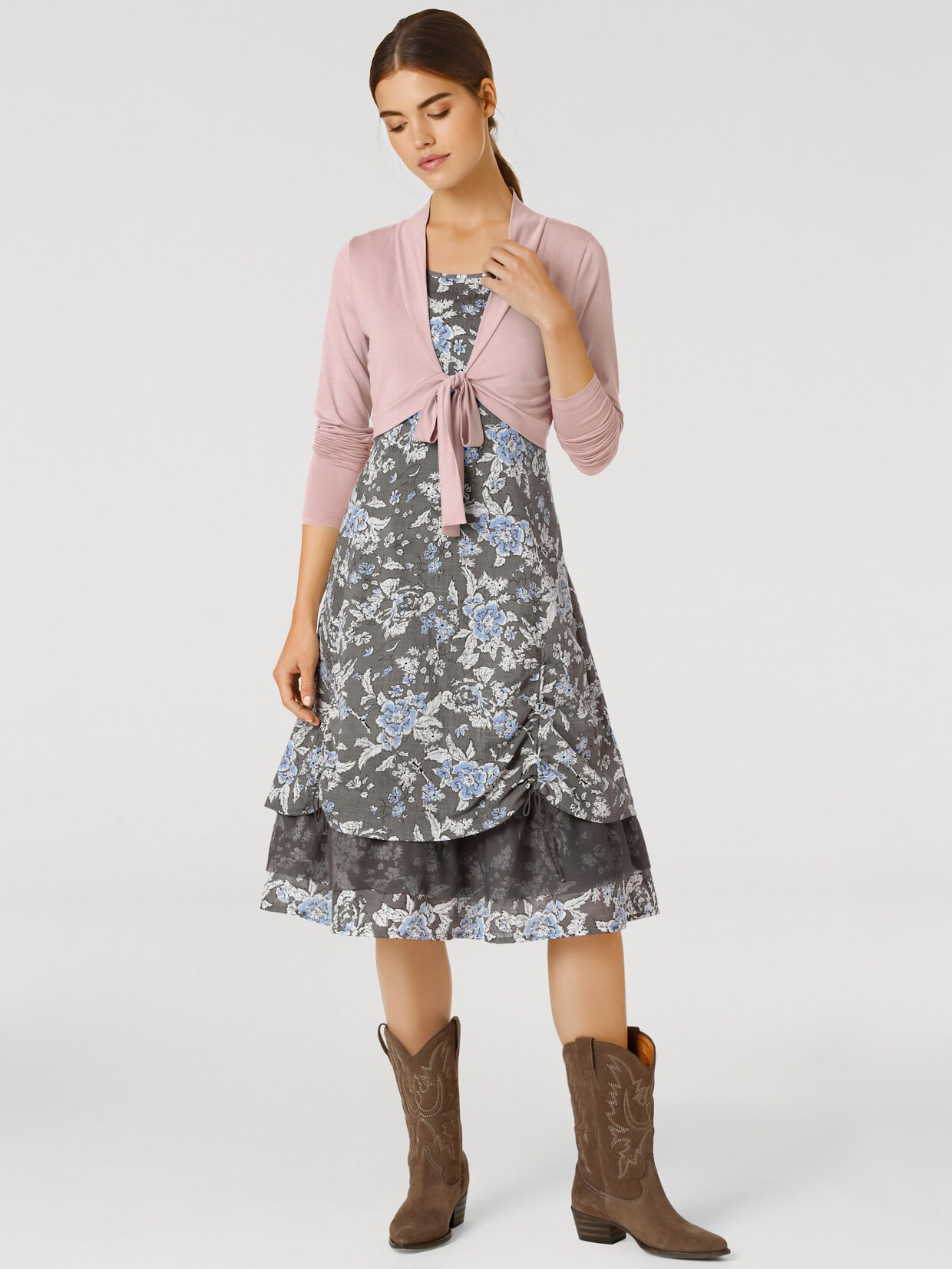 heine Shirtbolero - rosé