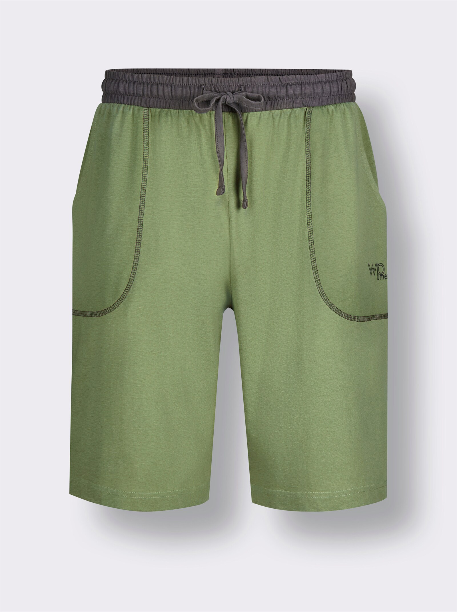 wäschepur men Hose kurz - eucalyptus